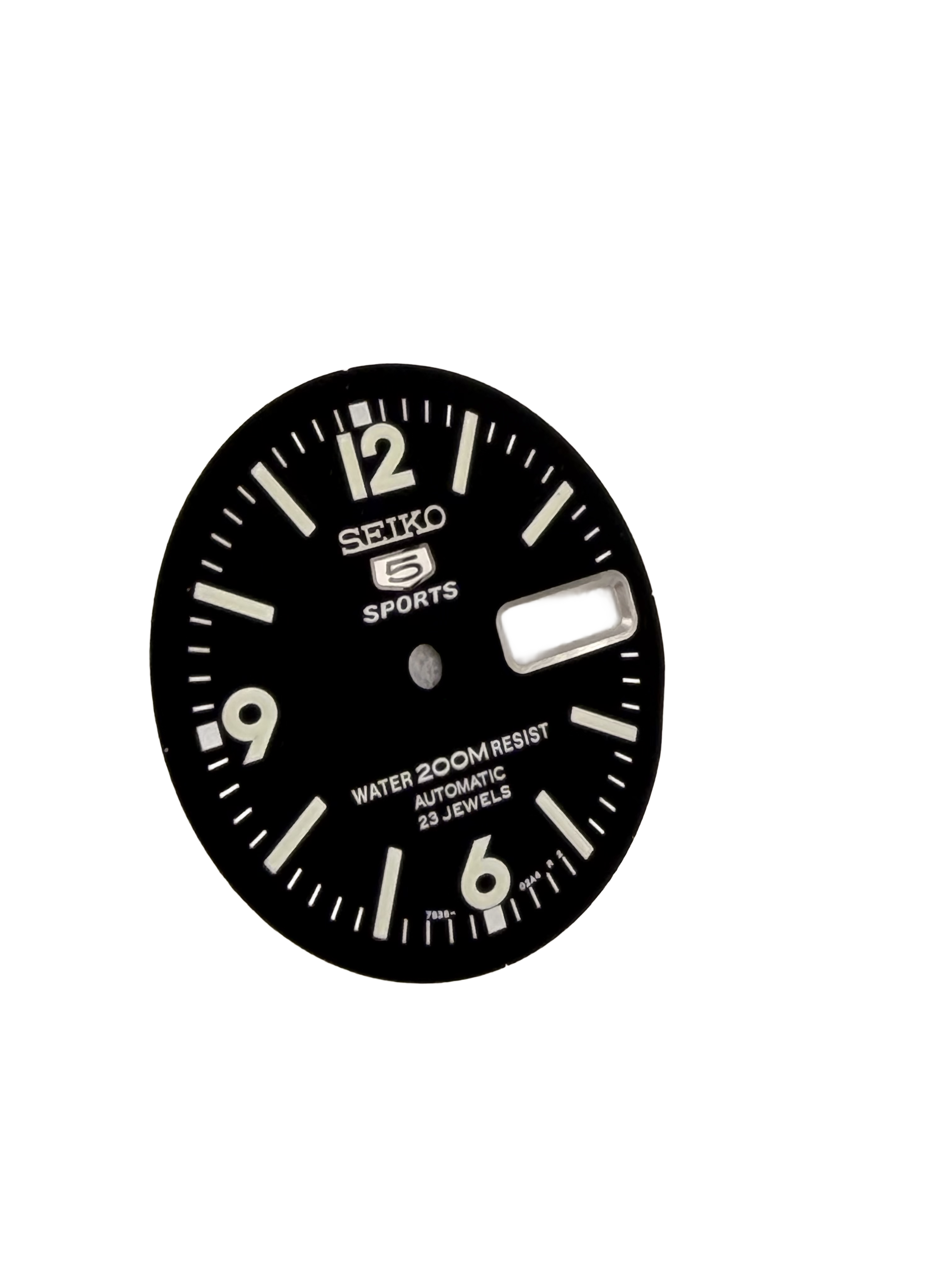 Dial for Seiko SKZ211 5 Sports Atlas Landshark 7S36 01E0, 01H0 Original