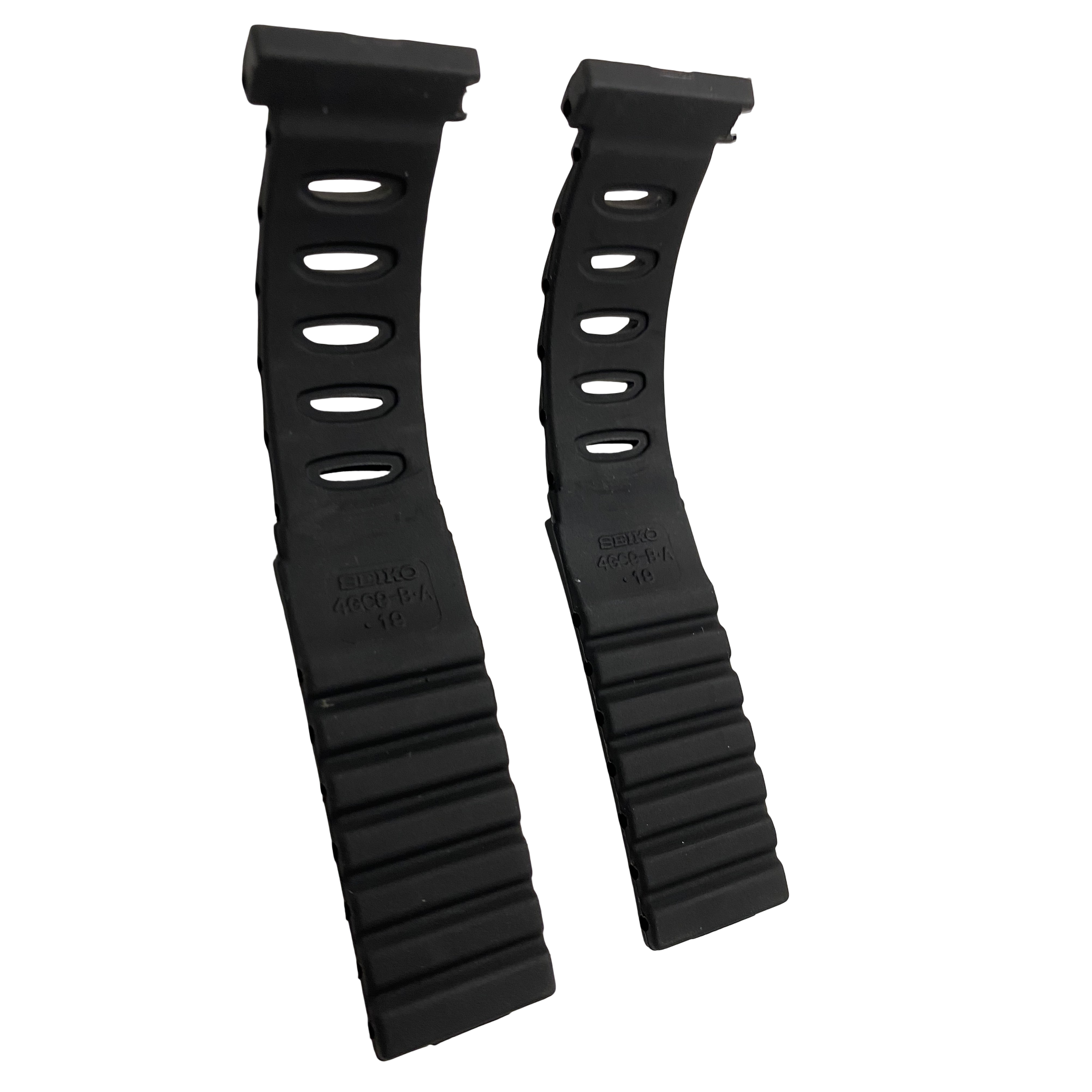 Seiko Arctura Rubber Watchband 5M42-0E30 5M42-0E39 Strap Replacement 4GC9-B.A 19