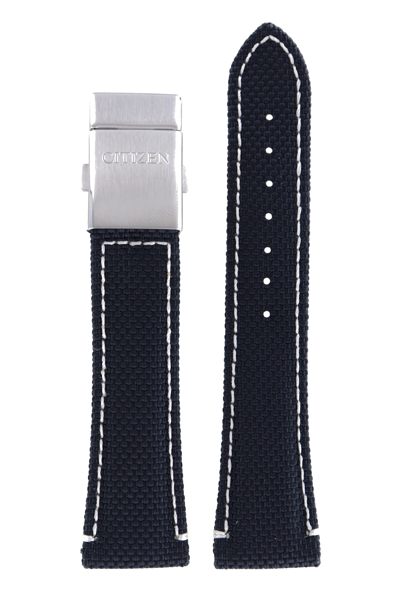 Citizen AS4041 - 01L - S053781 Watch Band 59 - S51568 Black Leather 22 mm Promaster - Watch Plaza