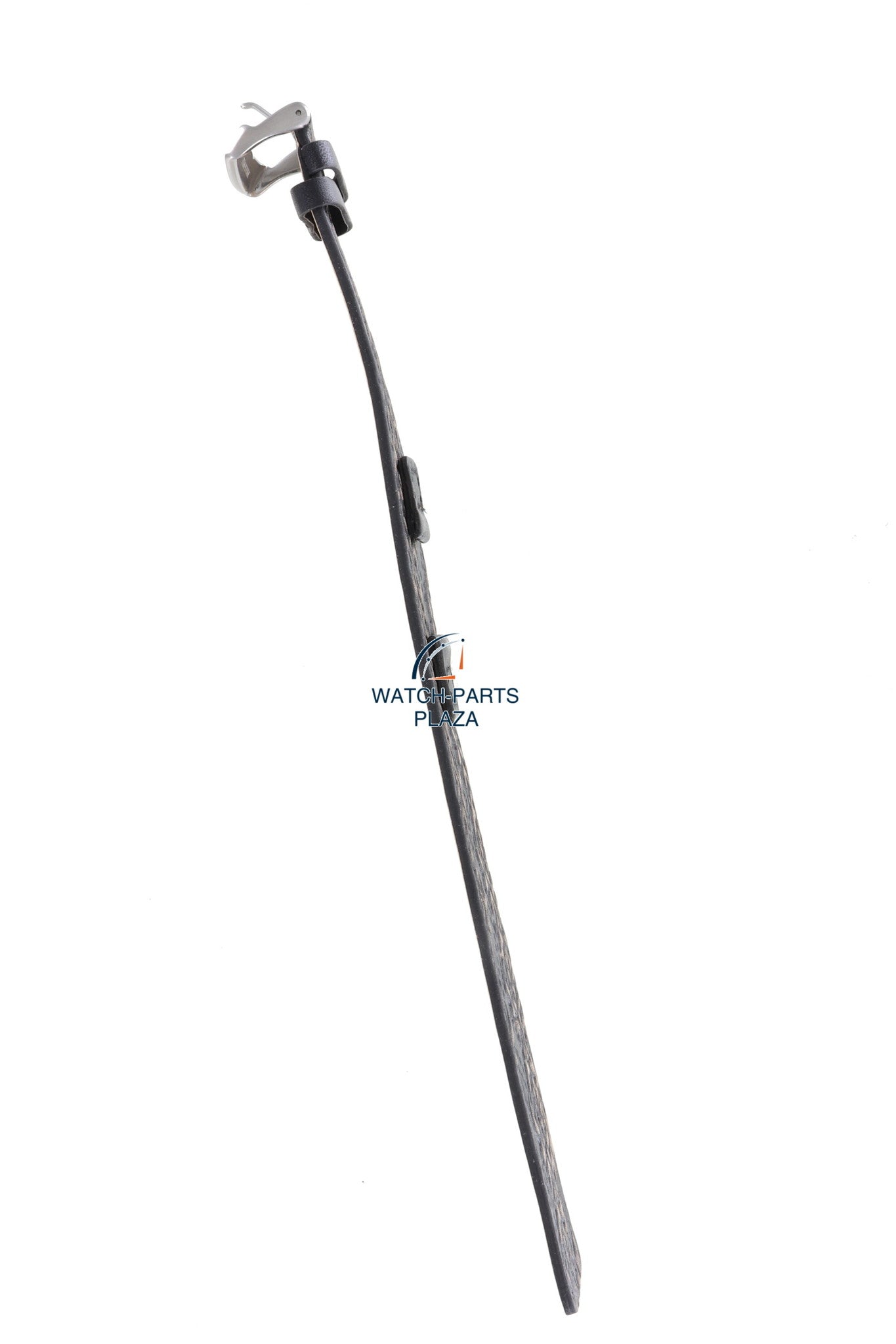 Fossil JR1009 Watch Band JR - 1009 Black Leather 17 mm Trend - Watch Plaza