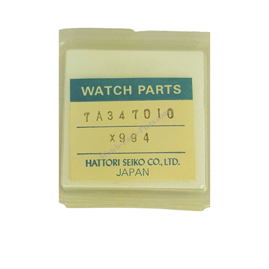 ORIGINAL SEIKO 7A34 WHITE DIAL for 7A34 - 7010 Seiko Quartz Chronograph S23204J1 - Watch Plaza