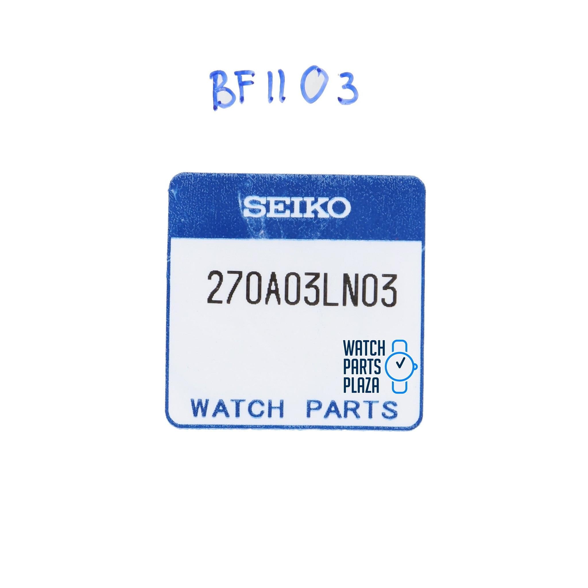 Seiko 270A03LN03 Crystal Glass V701 - 2K80 Mickey Mouse - Watch Plaza