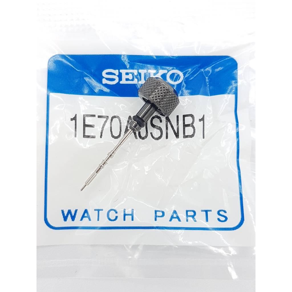 SEIKO 2ND GEN MONSTER BLACK CROWN SRP311 SRP315 SRP457 SRP459 & STEM 4R36 - 01J0 - Watch Plaza