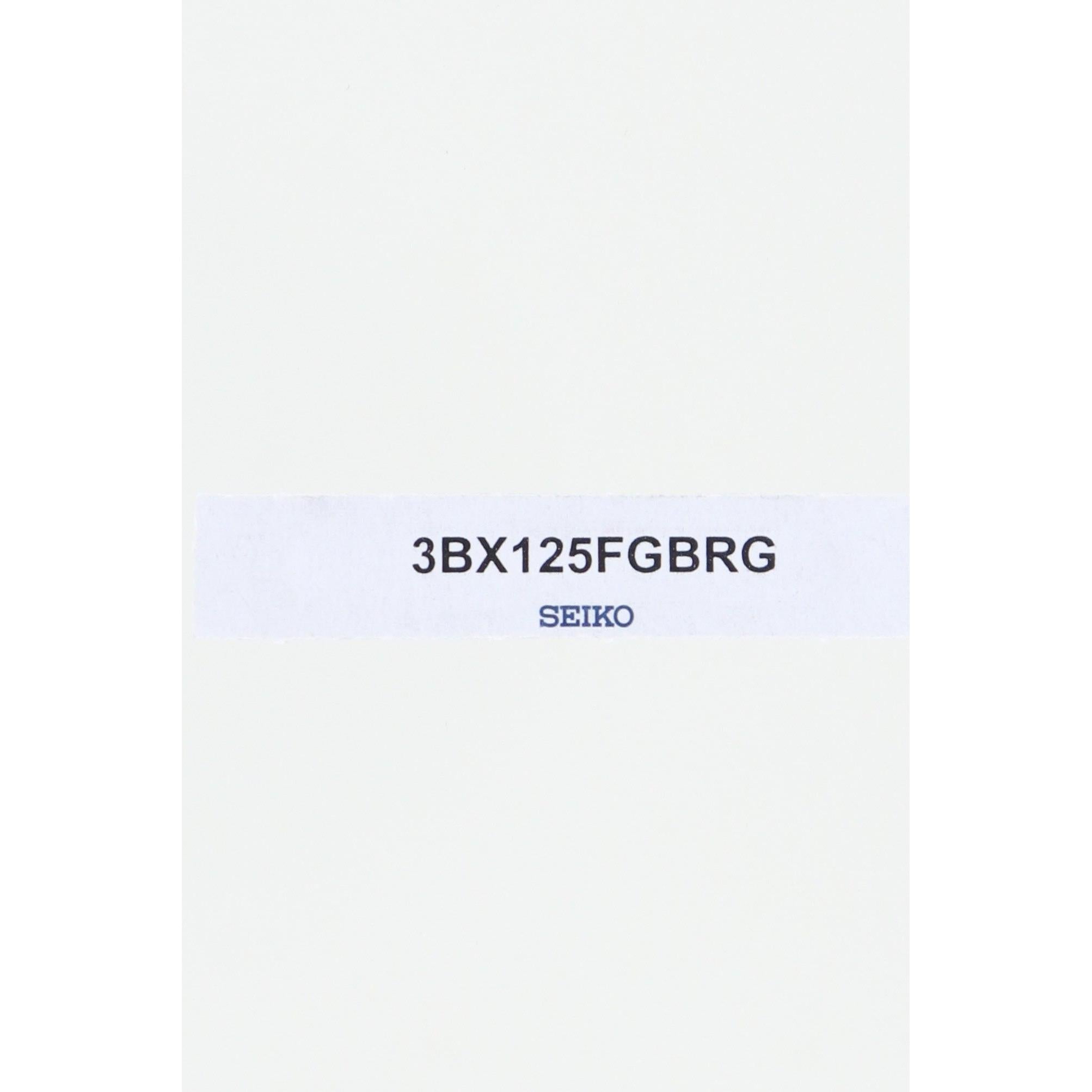 Seiko 3BX125FGBRG Second Hand SPB057J1 - 6R15 - 03Y0 Prospex Shogun Diver - Watch Plaza