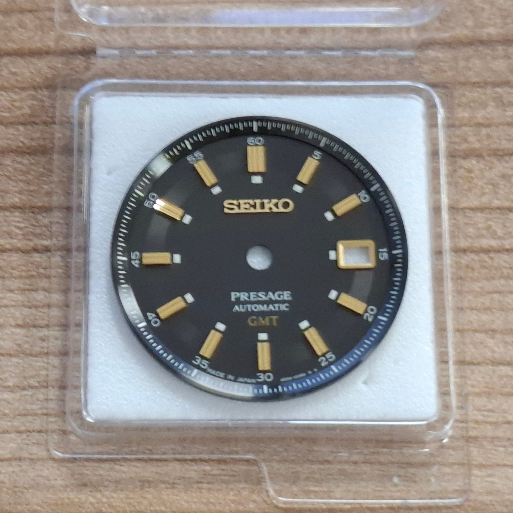 Seiko 4R3400B2XB14 Dial SSK013J1 - 4R34 - 00B0 Presage Style 60s Brown - WatchPlaza