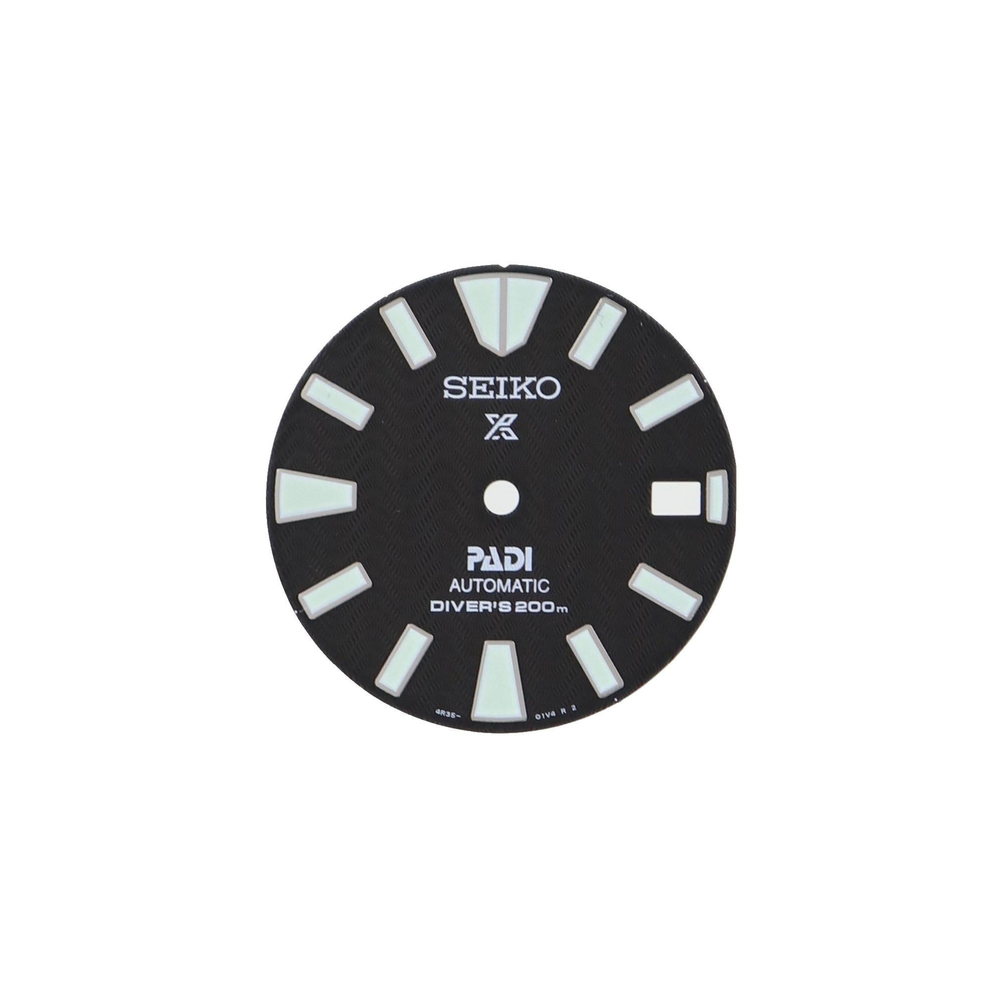 Seiko 4R3501V4XB13 Dial SRPB99 & SRPB09 Samurai PADI Prospex - Watch Plaza