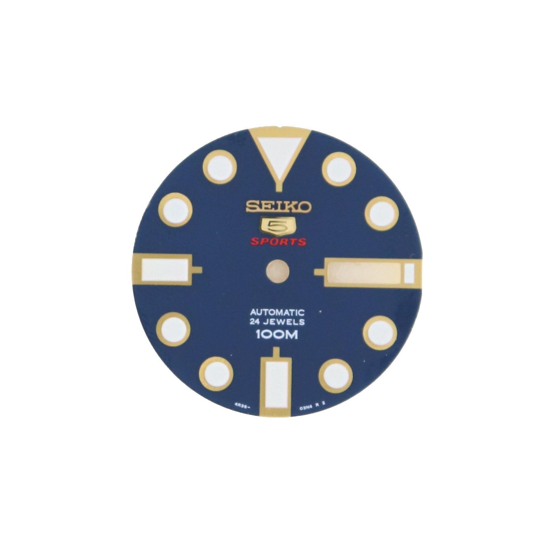 Seiko 4R3603N4XL14 Day - & - Date Dial SRP605K1 & SRP605K2 5 Sports - Watch Plaza