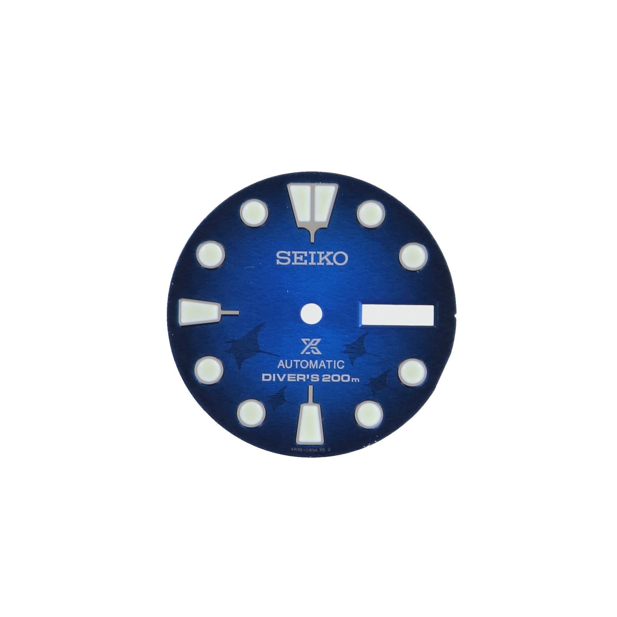 Seiko 4R3608N4X913 Dial SRPE39K1 Save The Ocean Manta Prospex - Watch Plaza