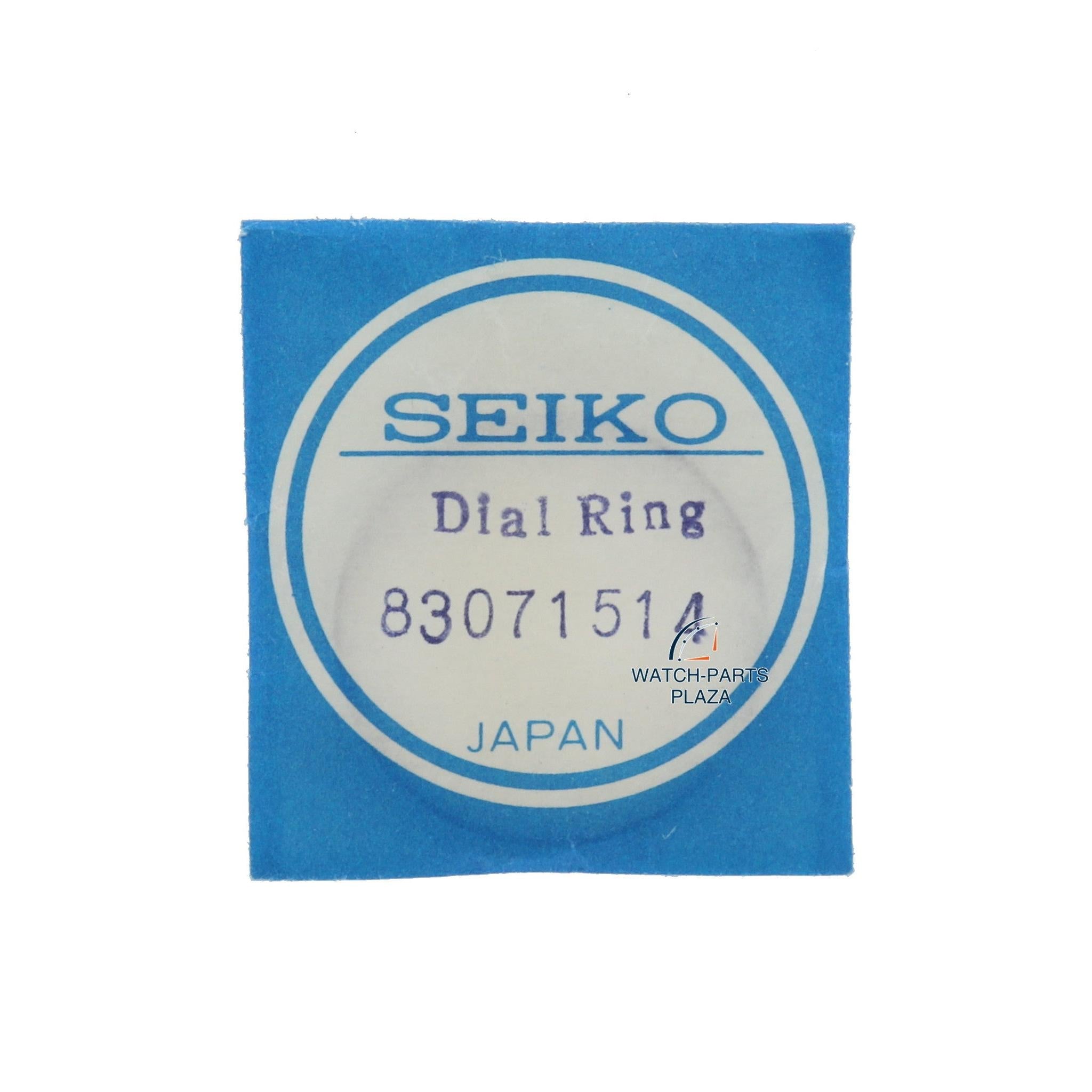 Seiko 6139 6040 / 6041 black chapter ring WAH105 / WAH107 original 83071514 - Watch Plaza