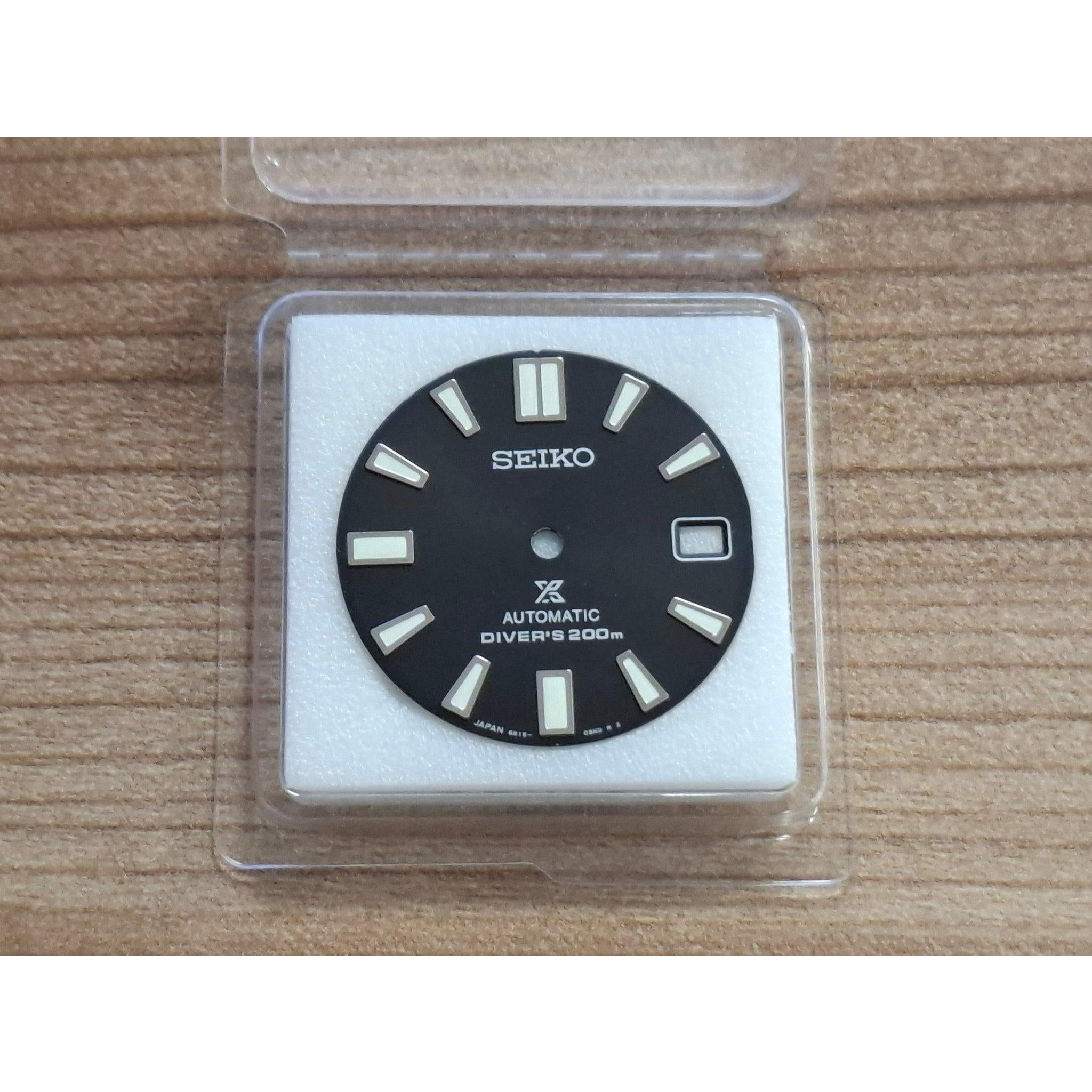 Seiko 6R1503K0XB13 Dial SPB051 / SBDC051 - 6R15 - 03W0 Prospex 62MAS Reissue Black - WatchPlaza