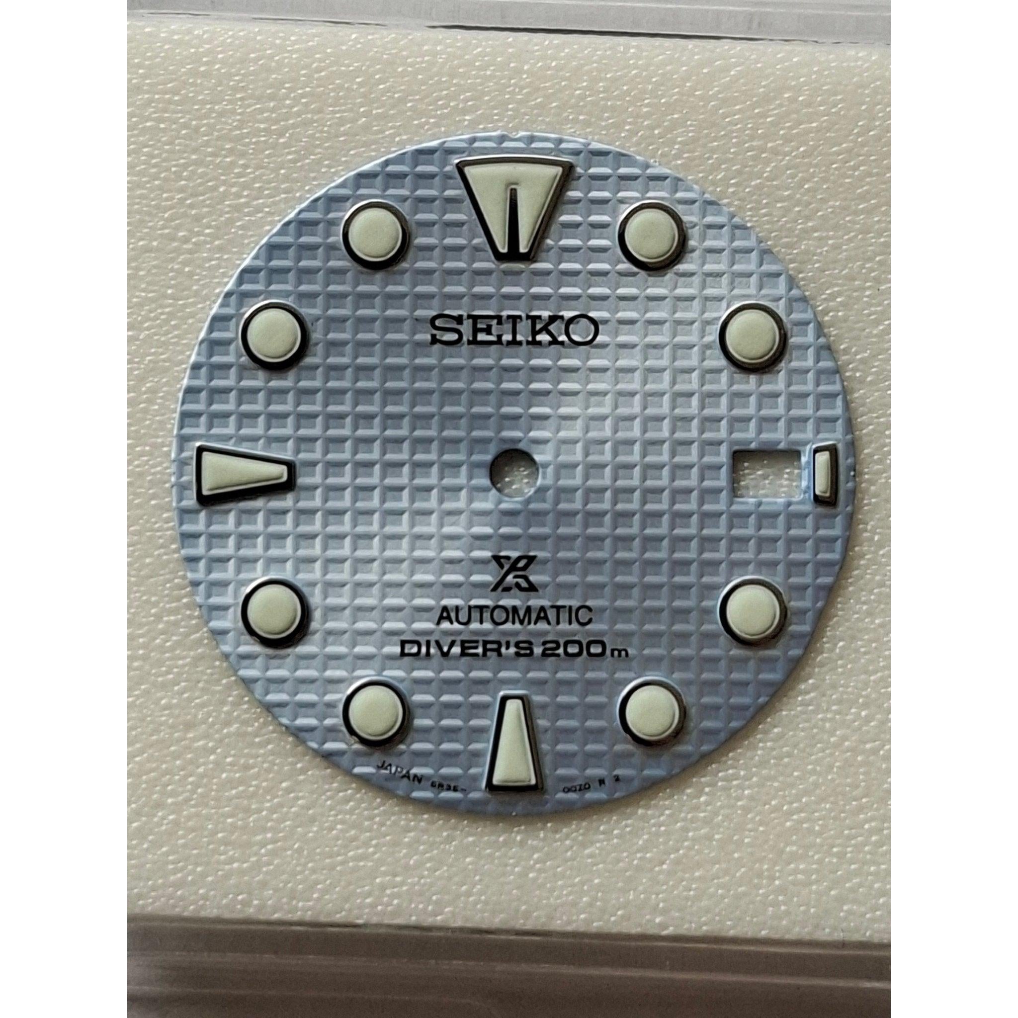 Seiko 6R3500Z0XL13 Dial SPB179J1 - 6R35 - 00S0 Prospex Ice Diver US Special Edition Blue - WatchPlaza