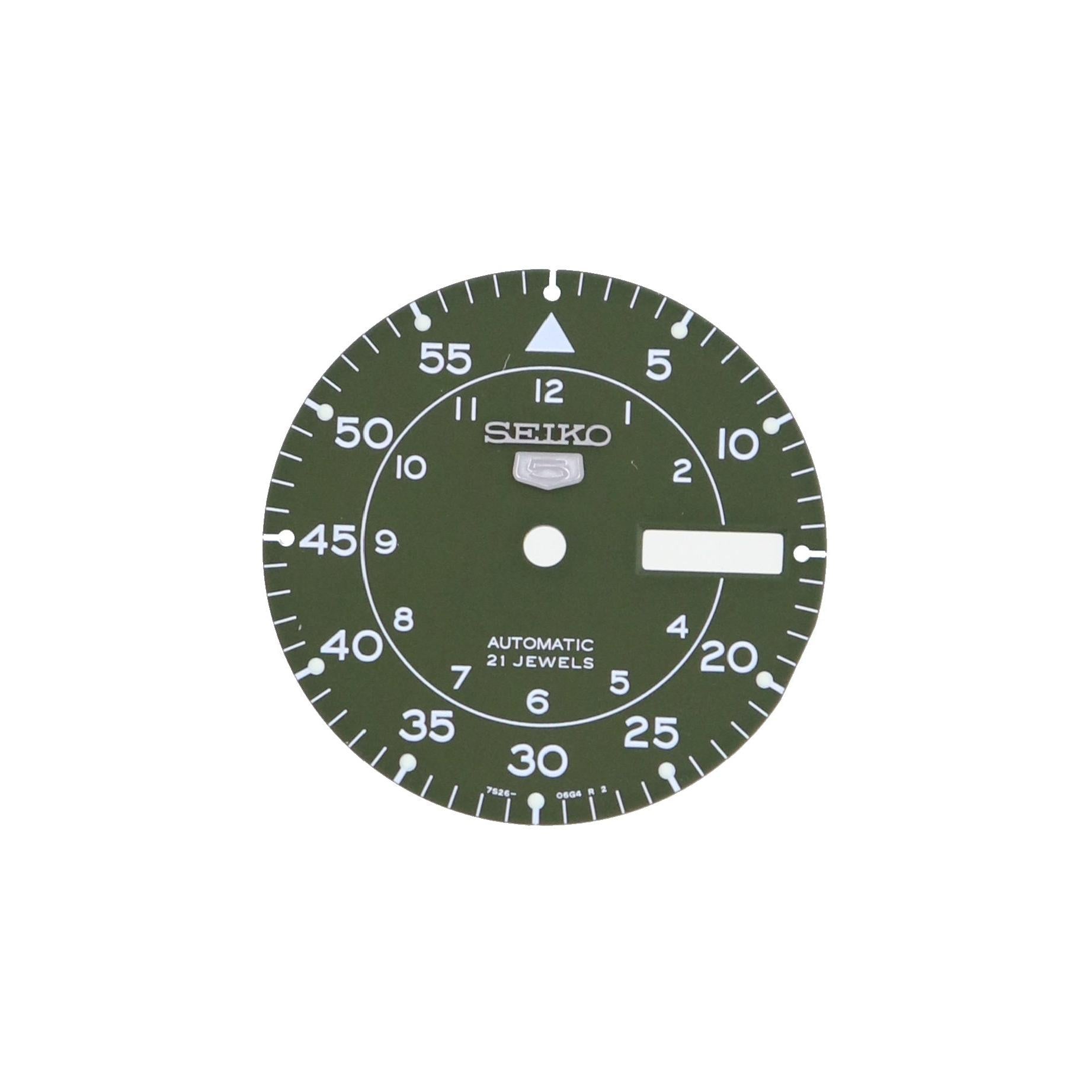 Seiko 7S2606G4XE13 Dial SNK805K2, SNK805KD & SNK813K1 5 Sports - Watch Plaza