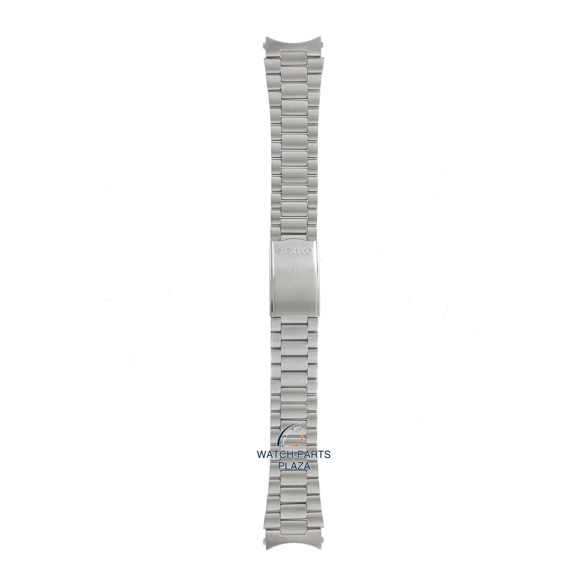 Seiko B1497S Watch band SCWG, SNX - 7009 & 7S26 grey stainless steel 19 mm - 5 - Watch Plaza