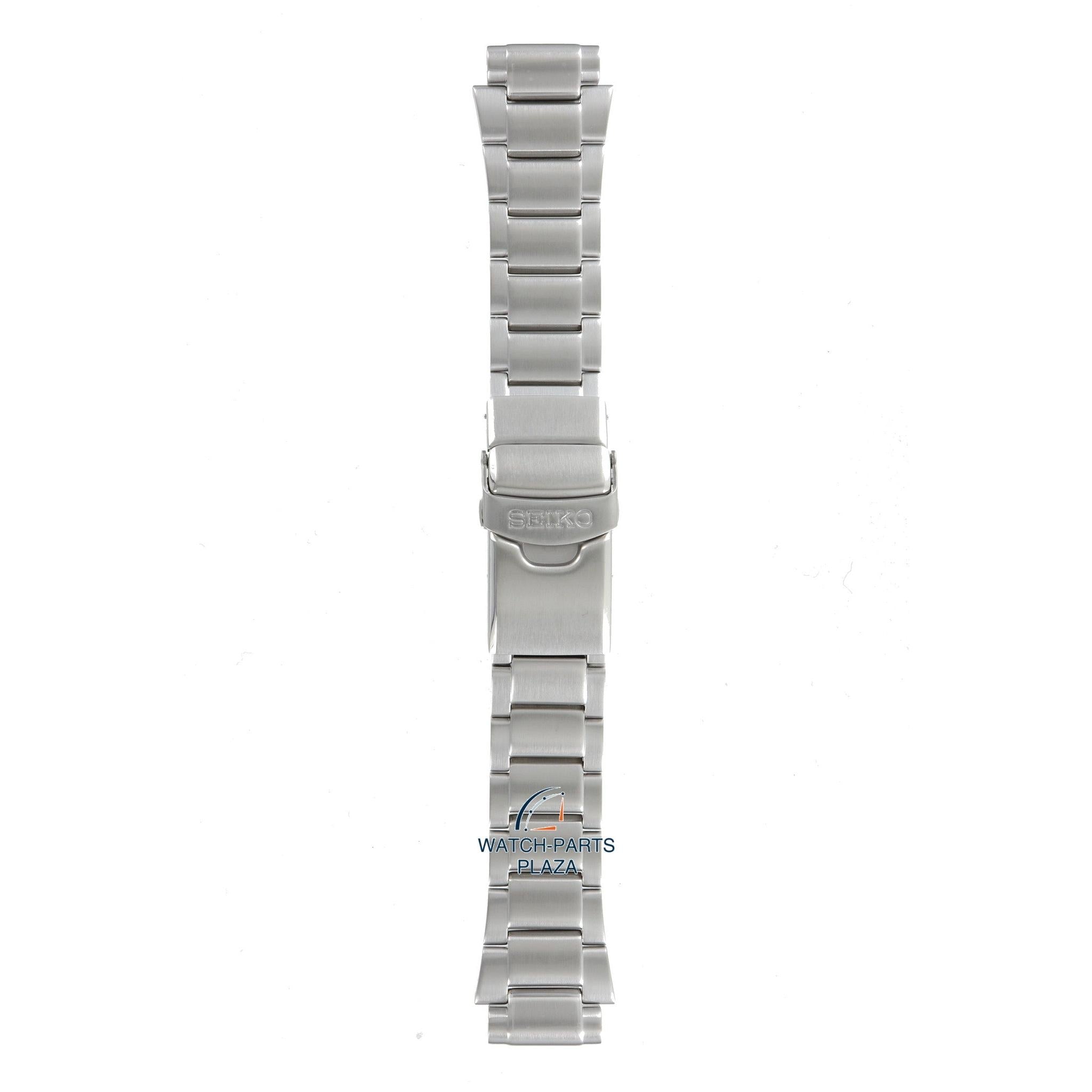 Seiko DA2A1JM Watch band SBCZ011 - 5M62 0BL0 grey stainless steel 20 mm - Prospex Kinetic - Watch Plaza