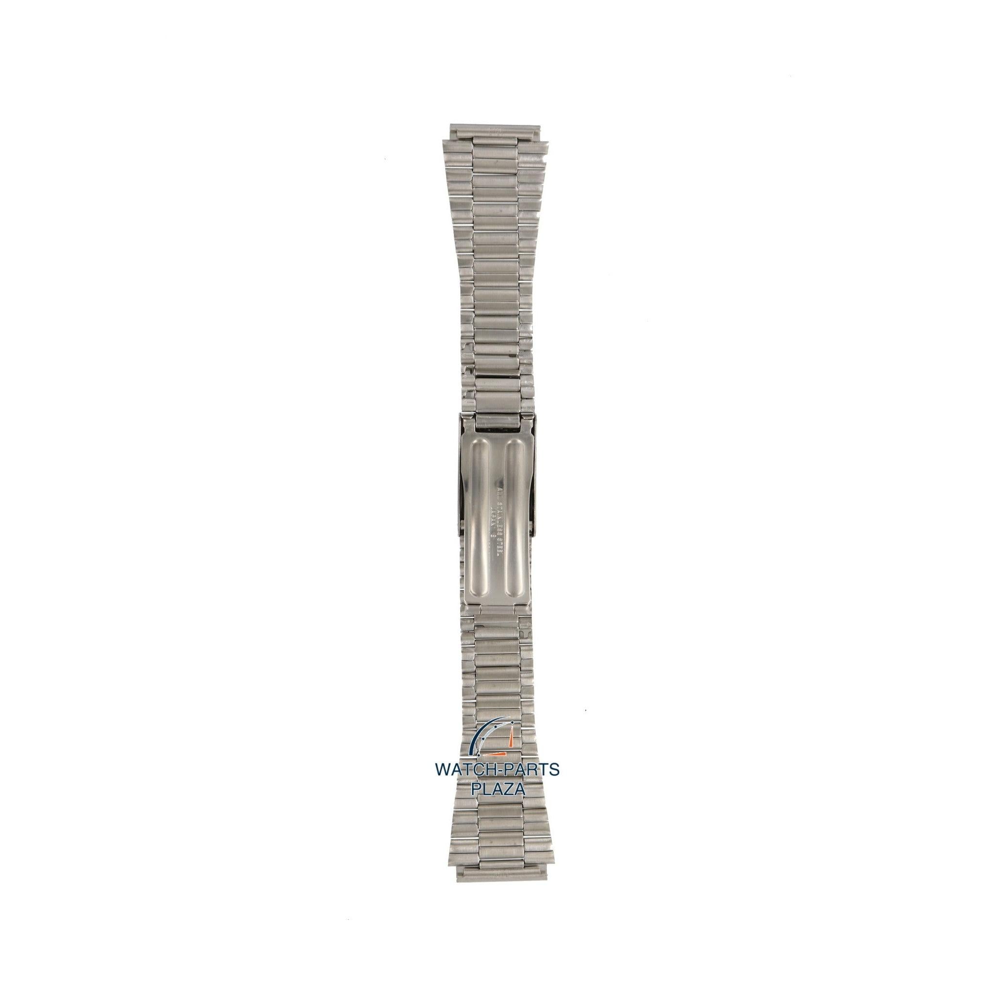 Seiko E026S Watch band 7009 8370 - Seiko 5 grey stainless steel 20 mm - 5 - Watch Plaza