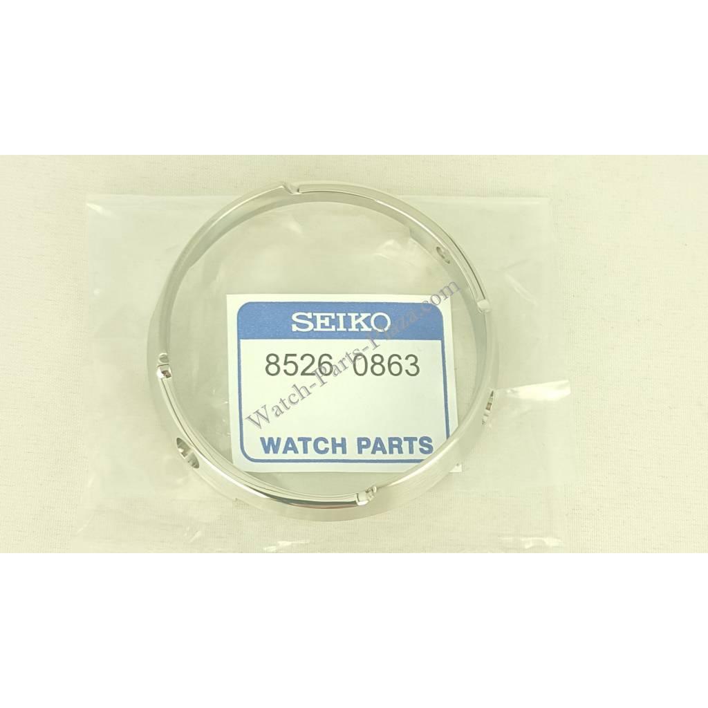 Seiko MarineMaster SBBN033 Watch Parts 7C46 - 0AG0 Dial, Bezel, Hands, Shroud, Strap & Chapter Ring - Watch Plaza