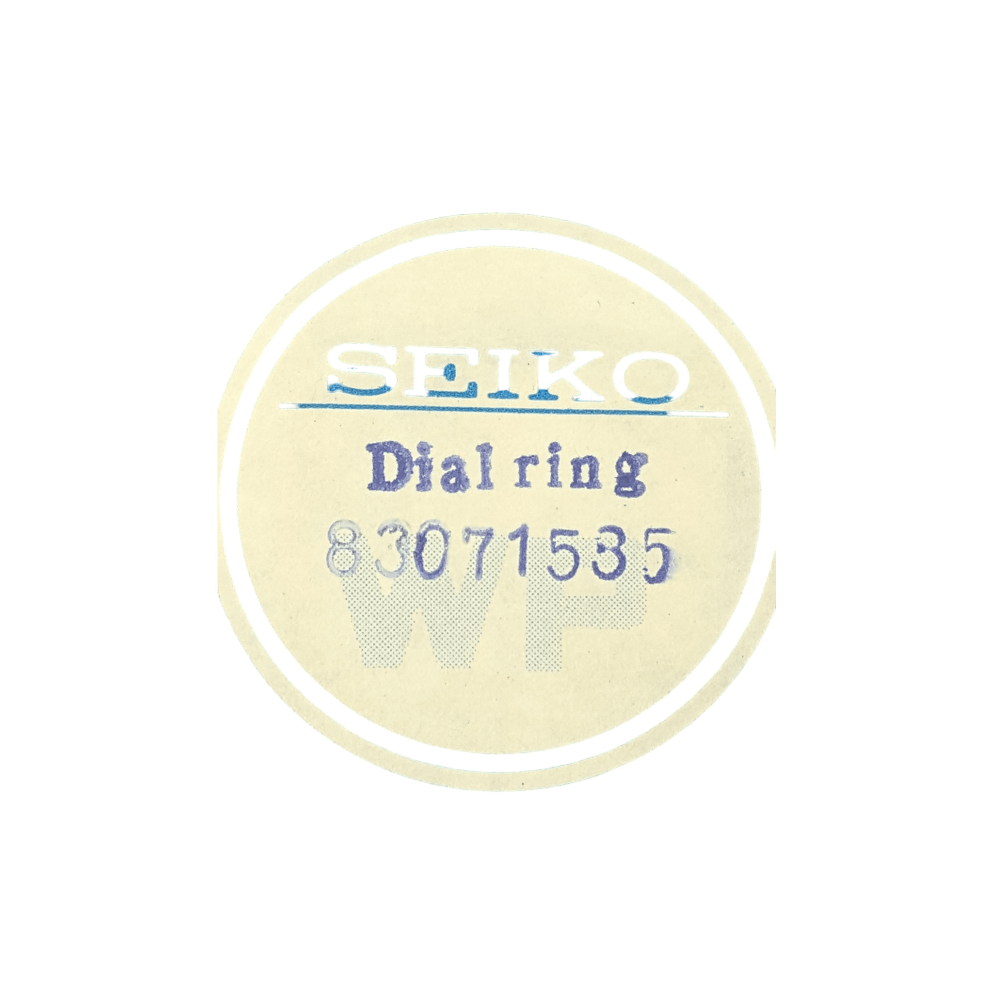 SEIKO PANDA 6138 - 8020 DIAL RING 6138 8020 GENUINE WAV022J1 WAV022 83071585 - Watch Plaza