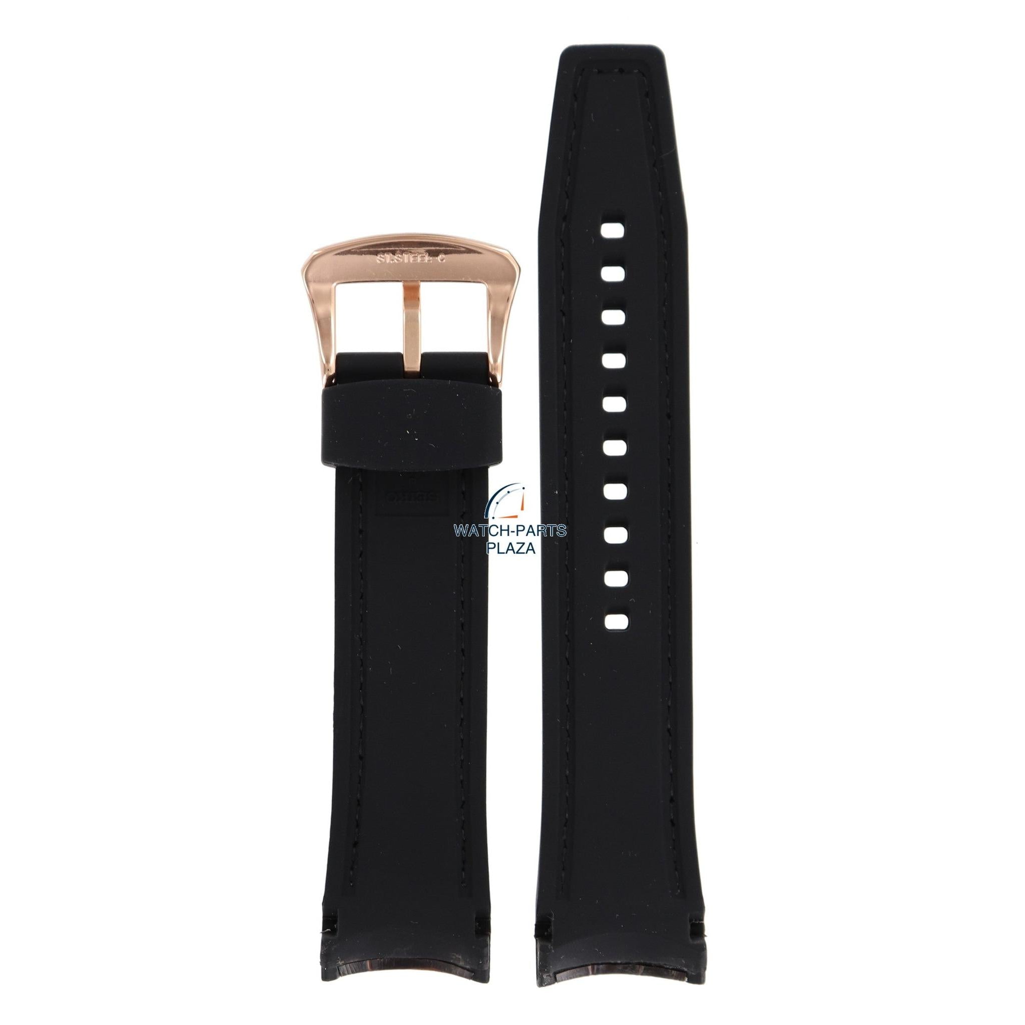 Seiko Premier Kinetic SNP146P1 / SSA374J1 watch band brown 22 mm 7D56 - 0AE0, 4R71 - 00A0 - Watch Plaza