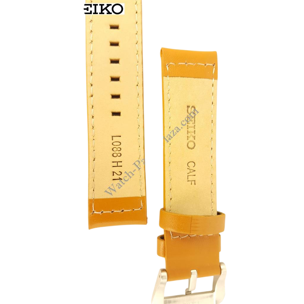 SEIKO PROSPEX ADVENTURE SOLAR BROWN LEATHER STRAP SSC081 L088 H 21 V172 0AG0 - Watch Plaza