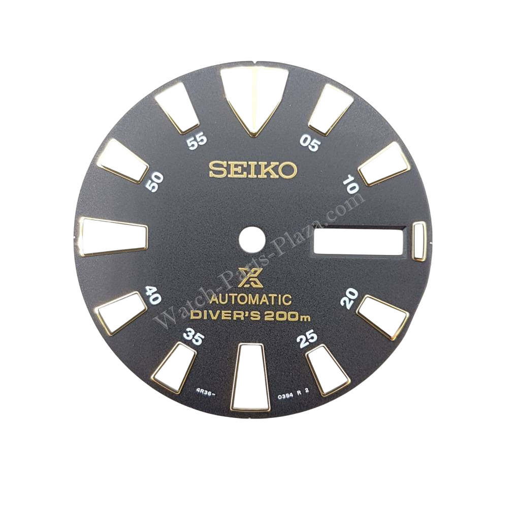 SEIKO PROSPEX BABY TUNA MONSTER SRP641K1 DIAL BLACK & GOLD 4R36 - 03Z0 SRP641 - Watch Plaza
