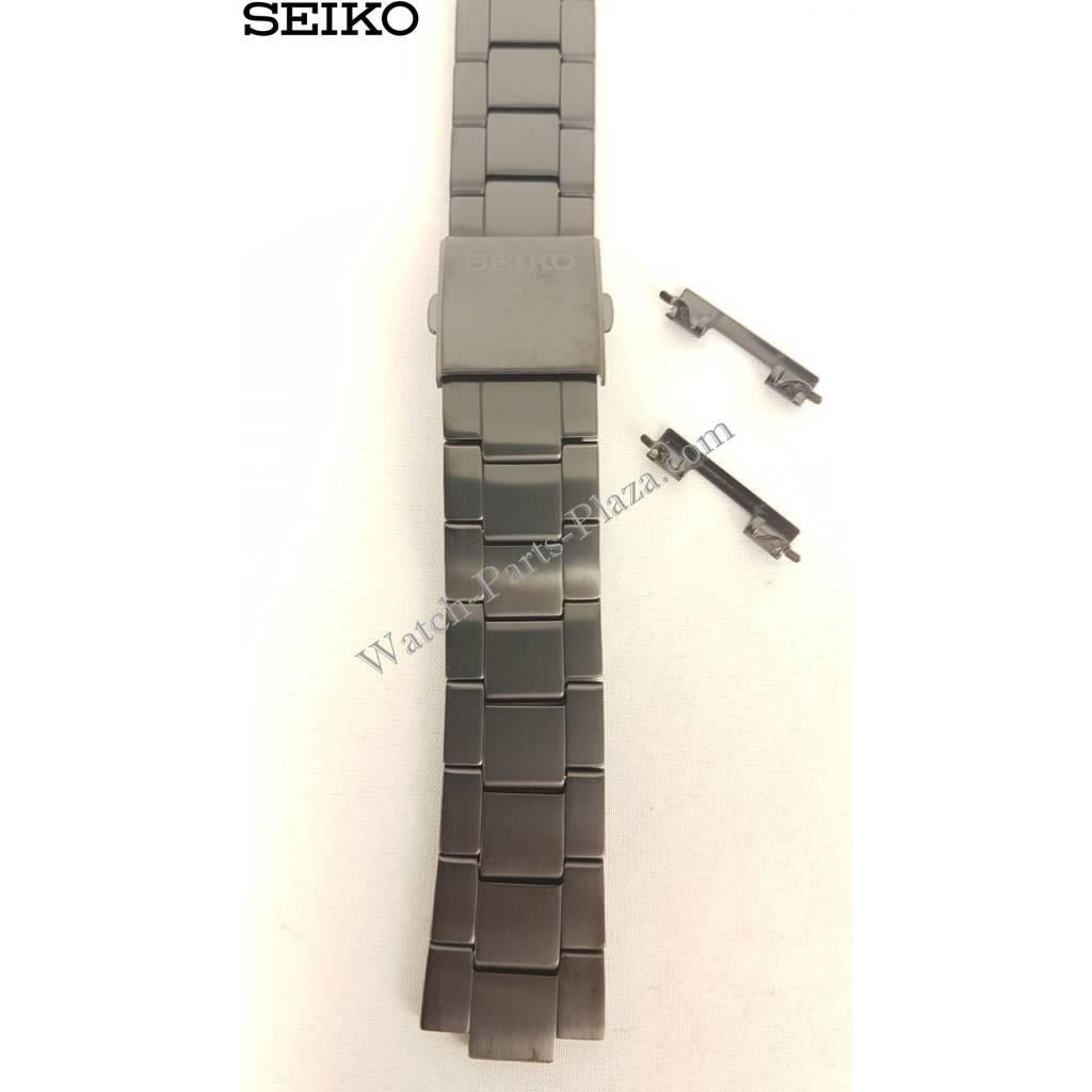 Seiko SBFG003 Spirit Smart Bracelet S760 - 0AB0 Stainless Steel Watch Band - Watch Plaza