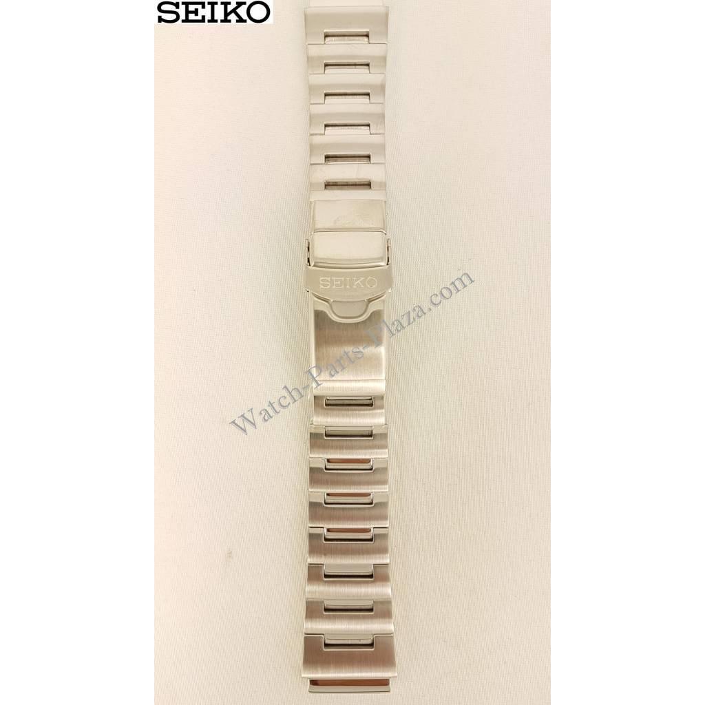 Seiko SKX779K1 SKX781K1 Stainless Steel Watch Band 7S26 - 0350 1st Gen Monster - Watch Plaza