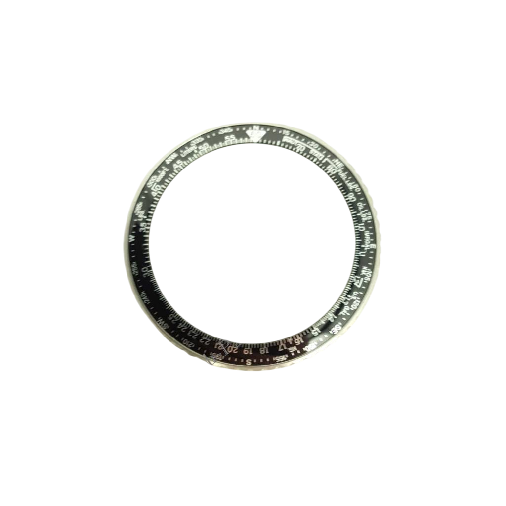 Seiko SND253 Bezel 7T92 - 0CF0 Flight Master SKS195P1 V657 - 8120 Black Rotating - Watch Plaza