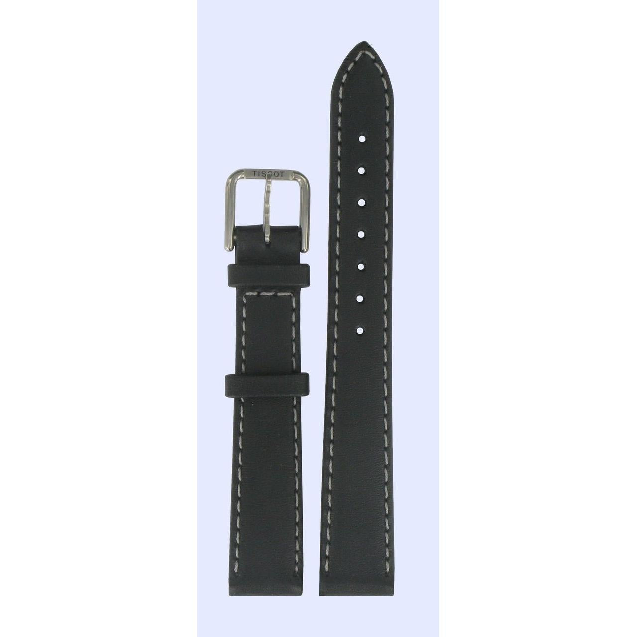 Tissot J326/426 T - Classic Watch Band T600013182 Black Leather 14 mm PR50 2000 - Watch Plaza