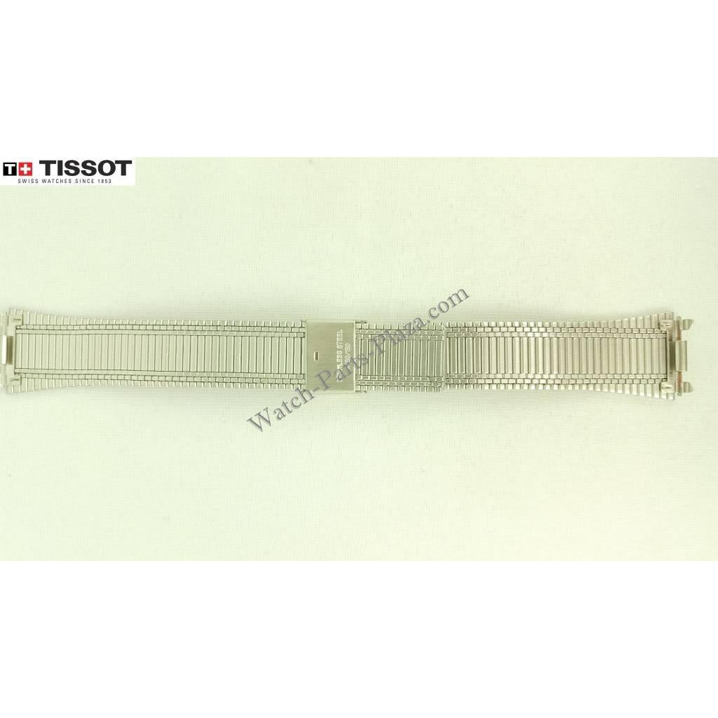 Tissot Seastar A550X Watch Band T605013713 Grey Stainless Steel 18 mm Seastar - Watch Plaza