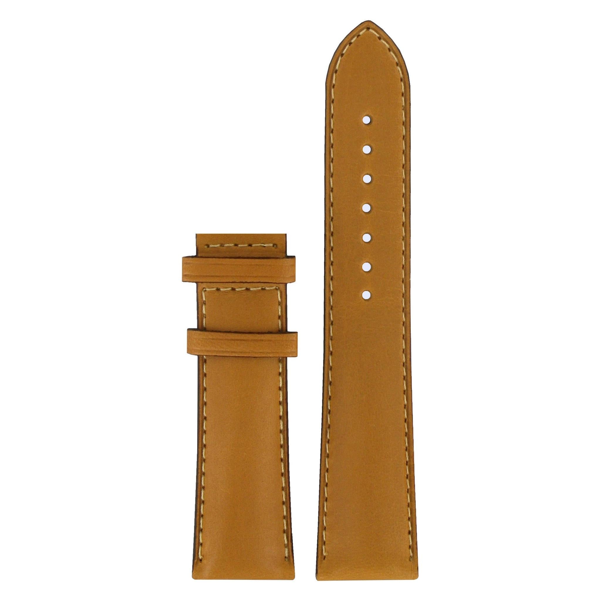 Tissot T013420A XL Watch Band T610027417 Light Brown Leather 21 mm T - Touch - Watch Plaza
