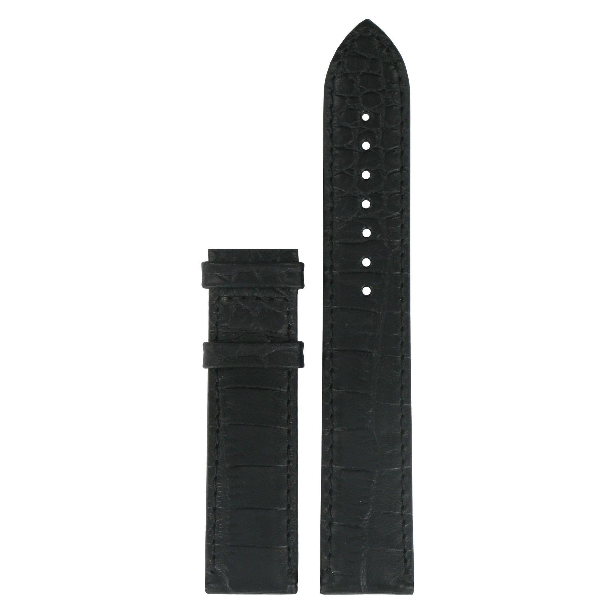 Tissot T038430A XL Watch Band T600029103 Black Leather 19 mm T - One - Watch Plaza