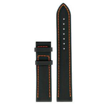 Tissot T0554171605701 Tony Parker XL Watch Band T610033934 Black Leather 19 mm PRC 200 - Watch Plaza