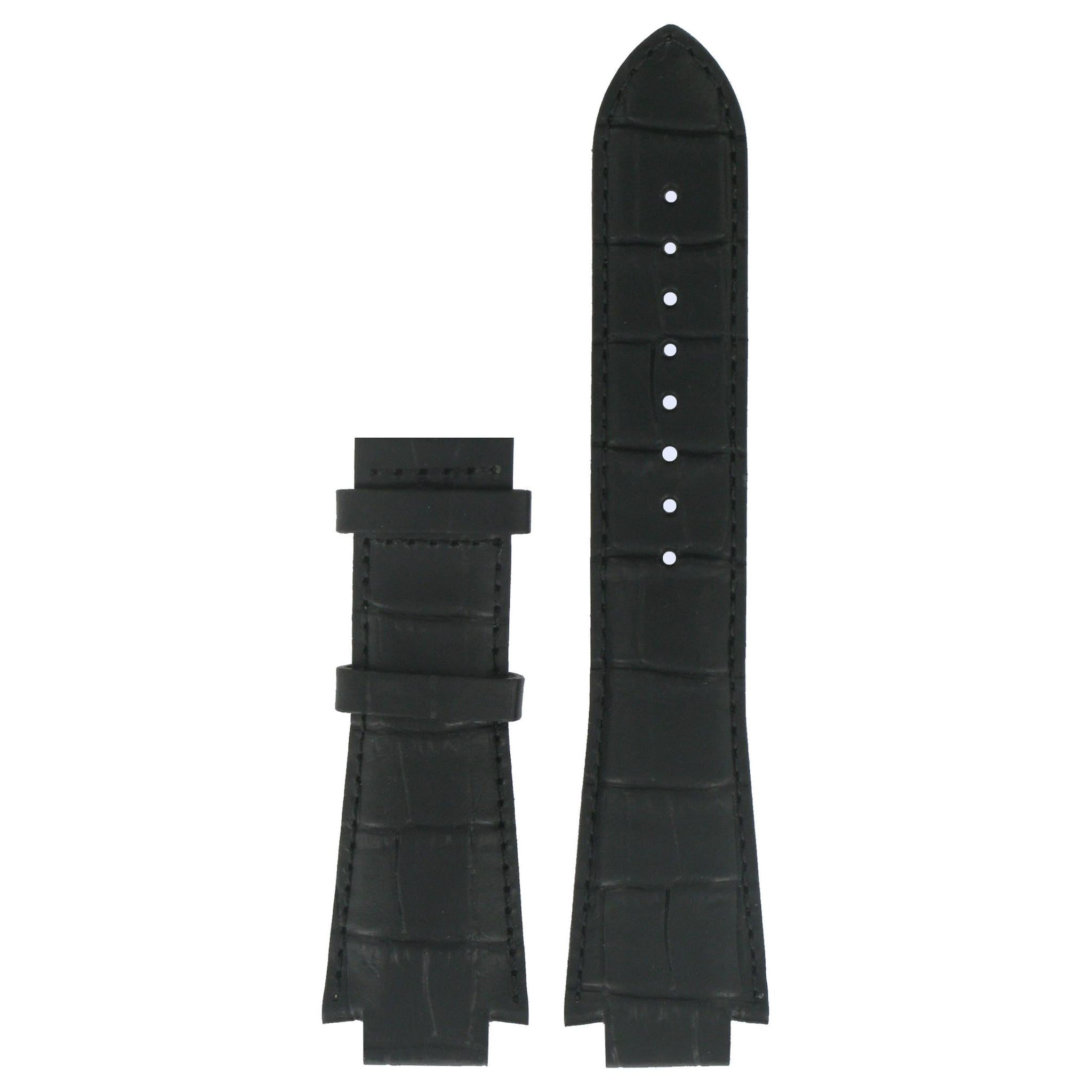 Tissot T60152752 XL Watch Band T610014558 Black Leather 14 mm TXL - TXS - Watch Plaza