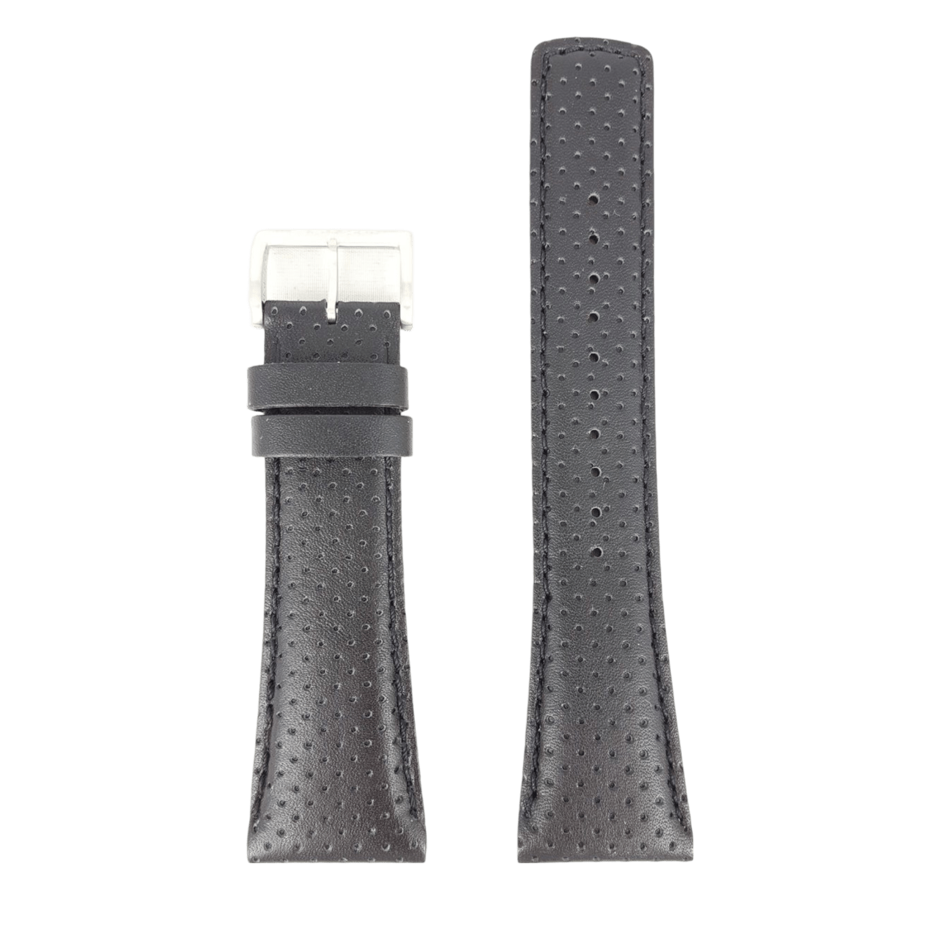 Watchband Seiko SNA773, SGEC91 Black leather strap Z 26 mm 7T62 0GL0, 7N42 - 0DD0 - Watch Plaza