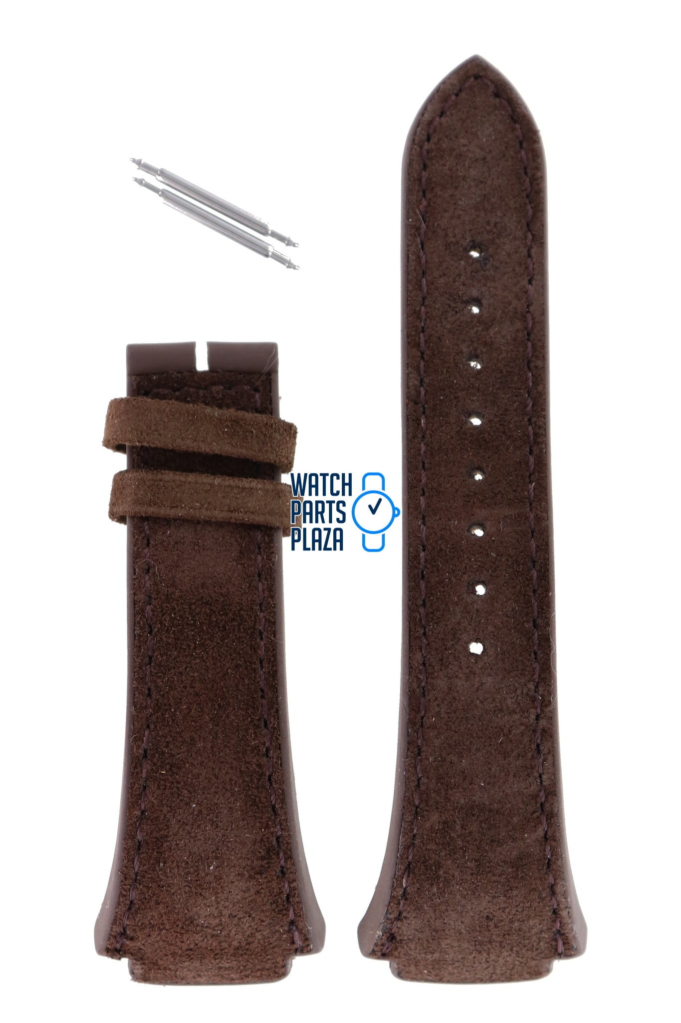 Zodiac ZO4104 Watch Band ZO - 4104 Brown Leather 20 mm Ambassadeur - Watch Plaza