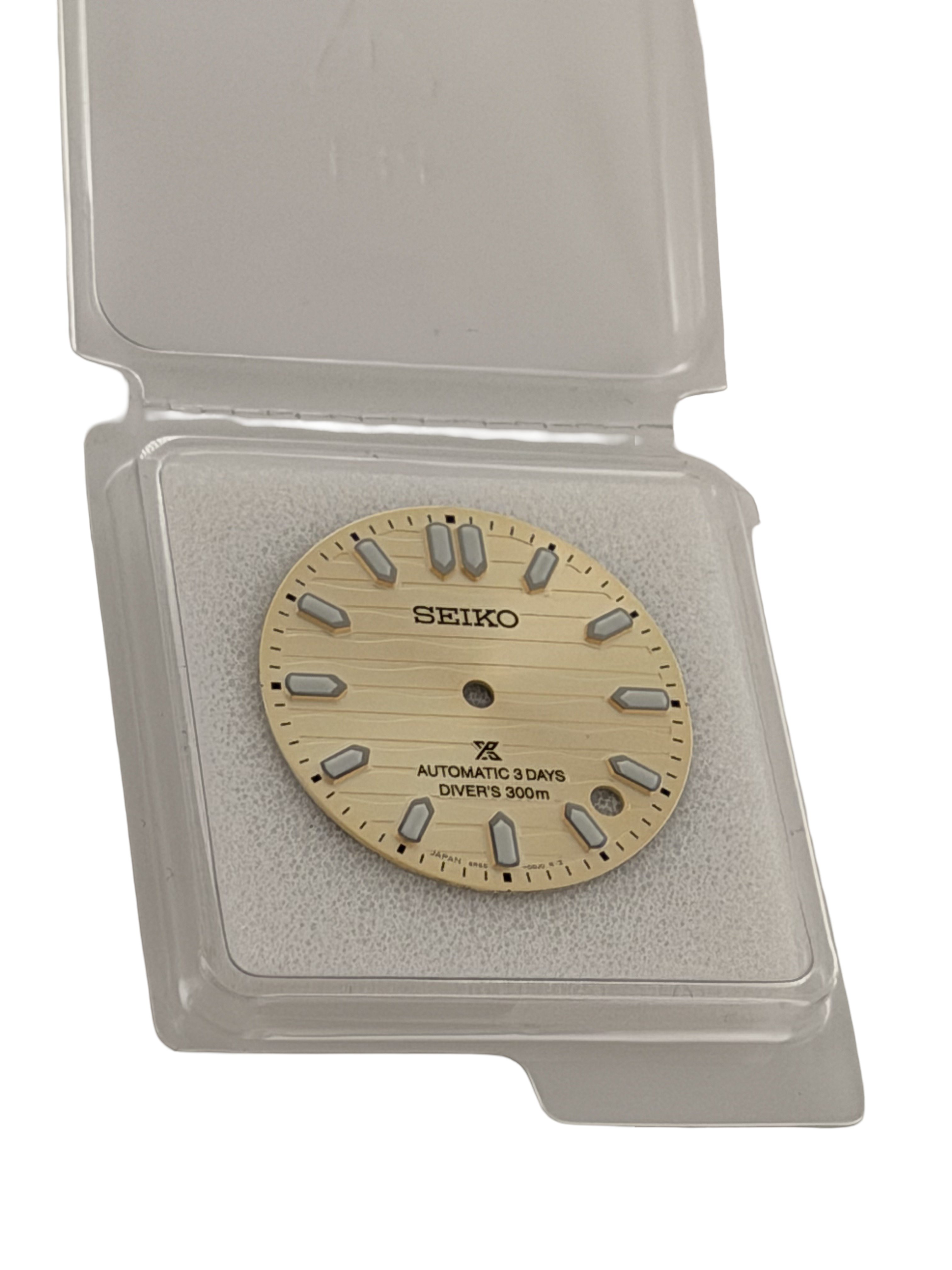 Seiko 6R5500J0XN13 Dial SPB481 / SBDC201 Prospex SEA 6R55-00J0 Creme