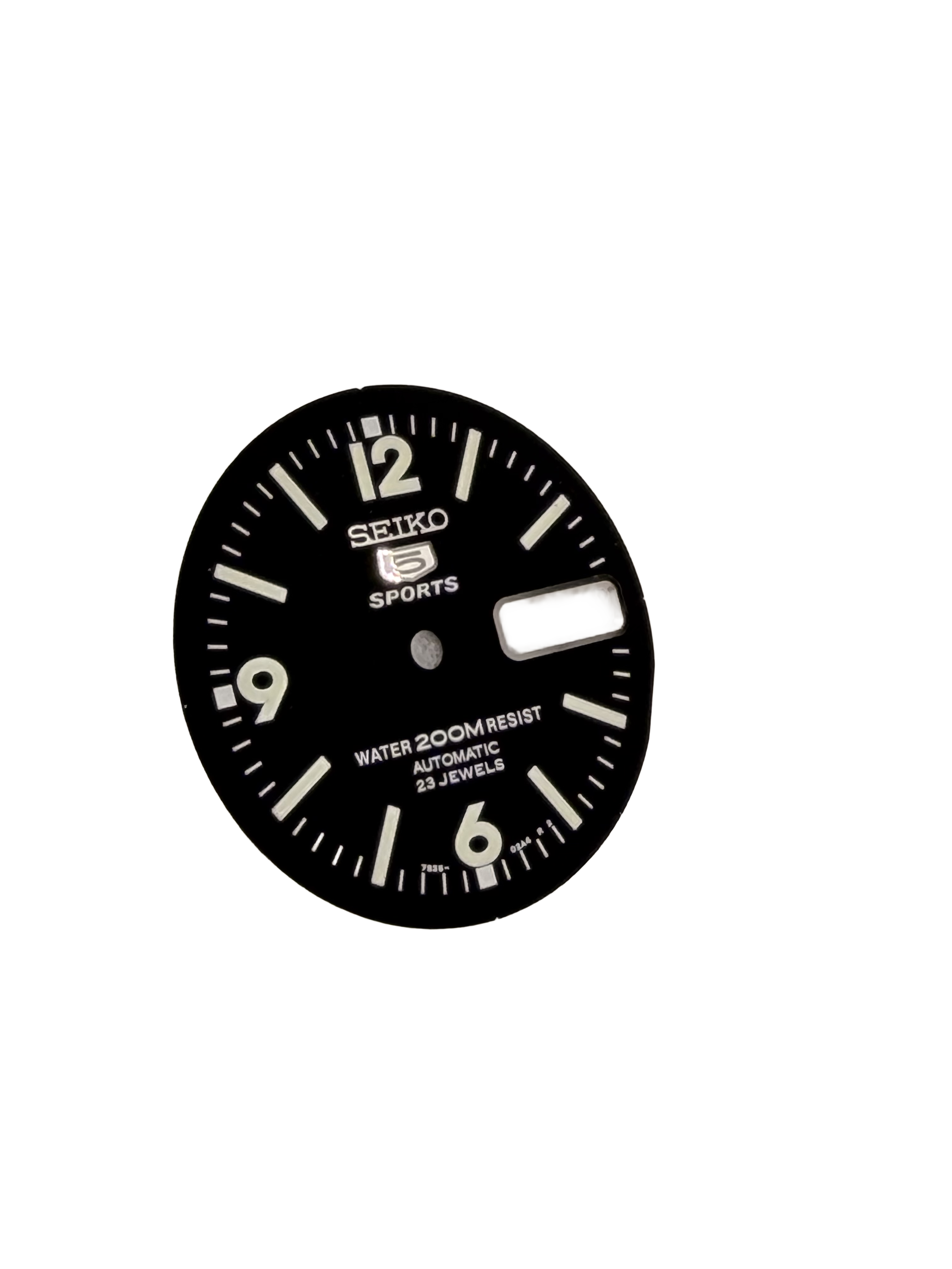 Dial for Seiko SKZ211 5 Sports Atlas Landshark 7S36 01E0, 01H0 Original