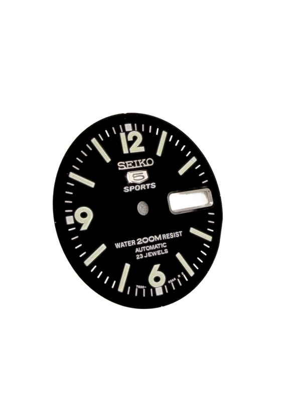 Dial for Seiko SKZ211 5 Sports Atlas Landshark 7S36 01E0, 01H0 Original