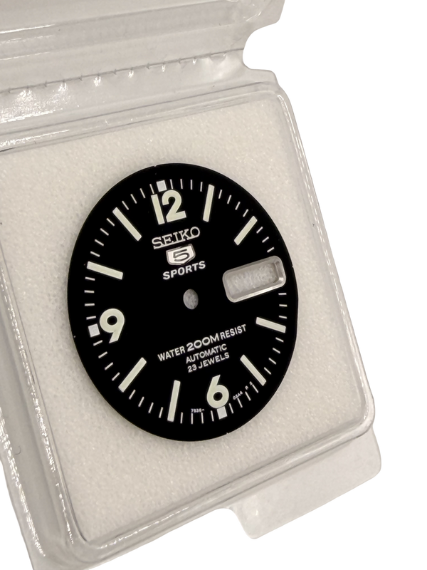 Dial for Seiko SKZ211 5 Sports Atlas Landshark 7S36 01E0, 01H0 Original