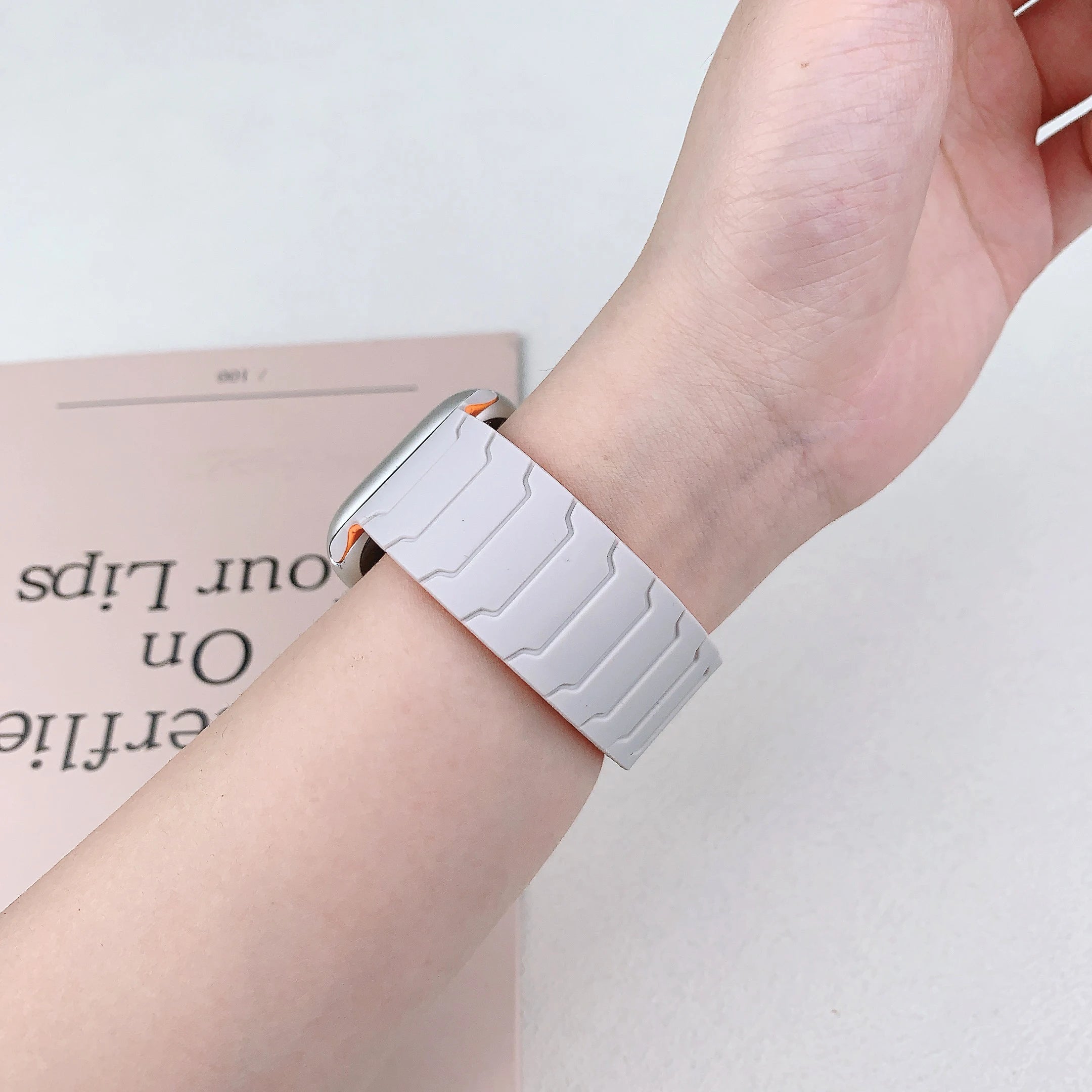 Apple Watch Magnetic Silicone Band – Series 11, 10, 9, 8, SE & Ultra (38–49mm) - 28