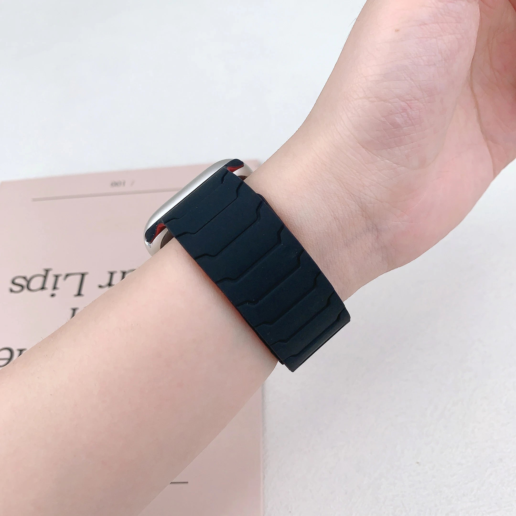 Apple Watch Magnetic Silicone Band – Series 11, 10, 9, 8, SE & Ultra (38–49mm) - 29