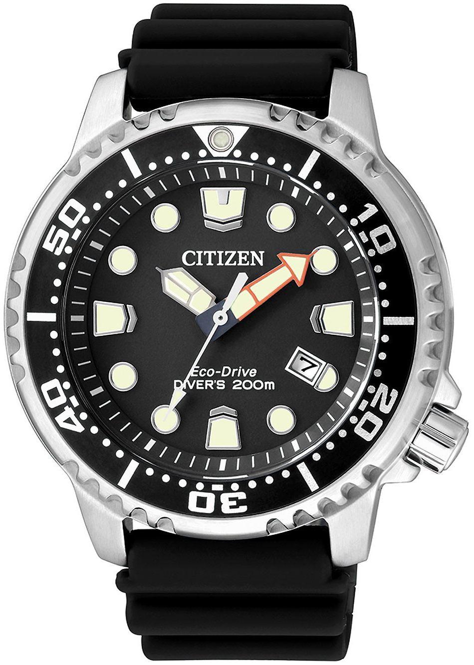 Citizen BN0150-28E Promaster Diver Eco-Drive Watch Black Dial