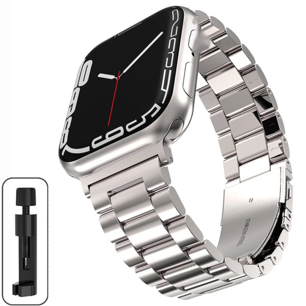 Apple Watch Band Starlight Metal – Series 6, 5, 4, 3, 2, 1, SE 2 & SE 3