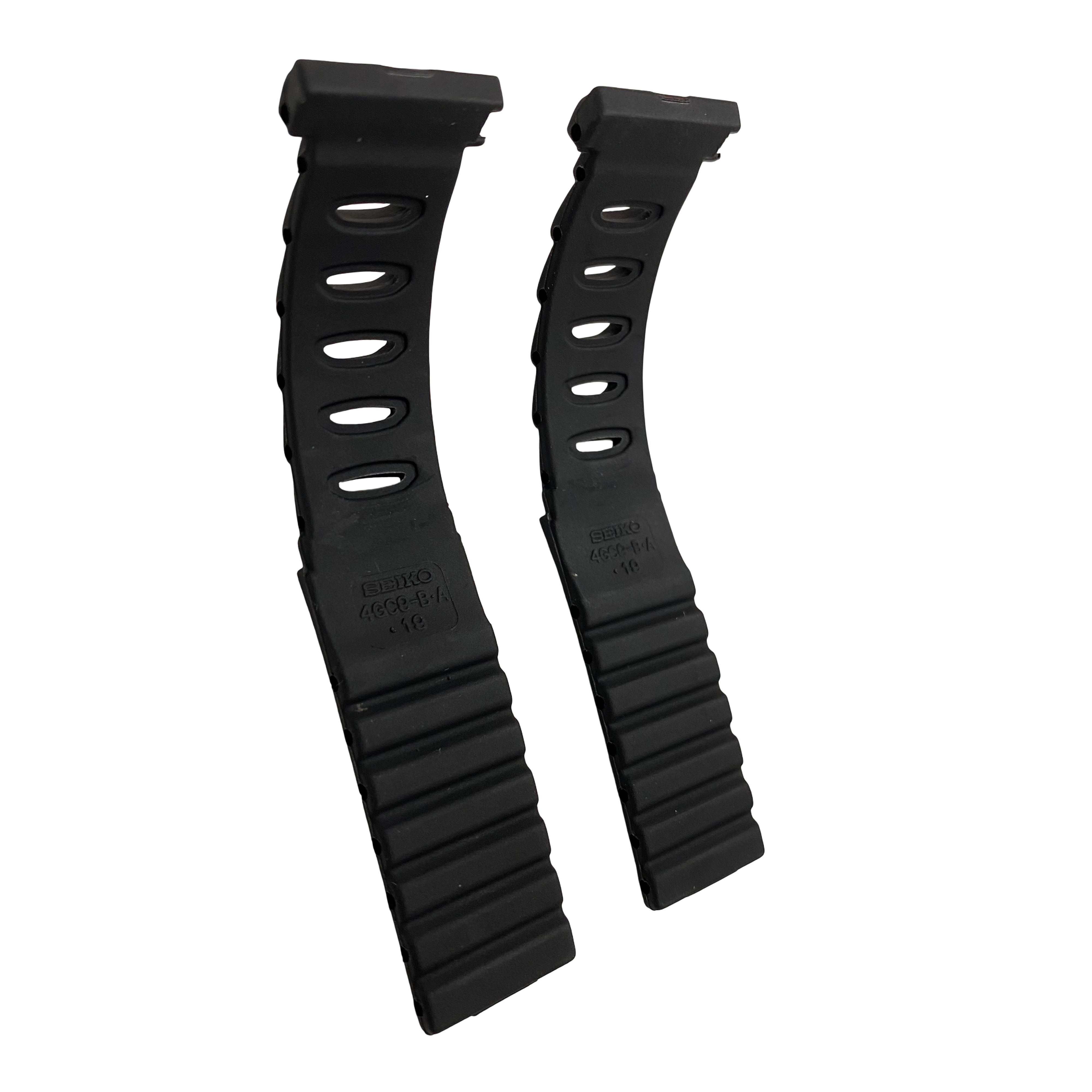 Seiko Arctura Rubber Watchband 5M42-0E30 5M42-0E39 Strap Replacement 4GC9-B.A 19