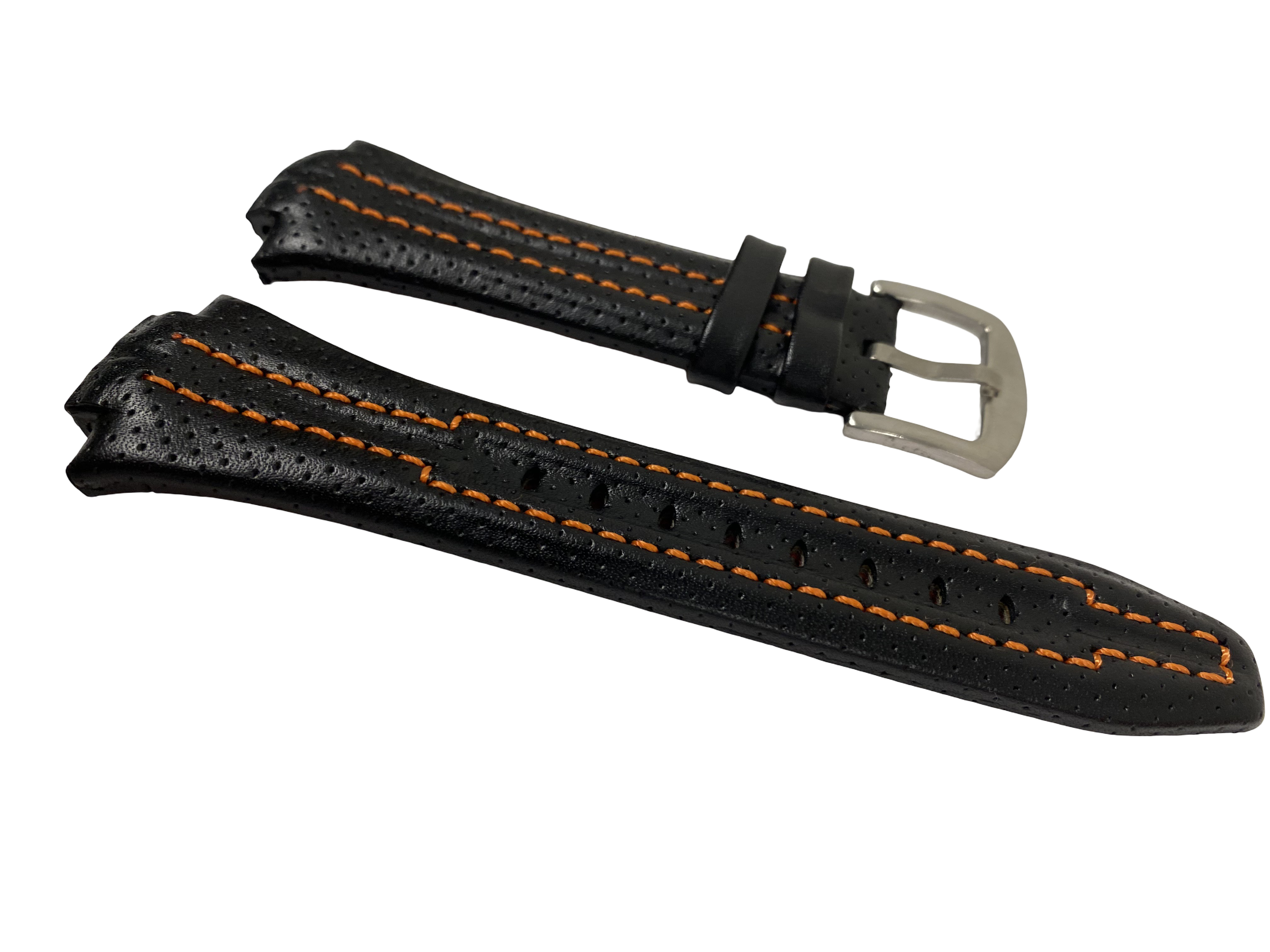 For Seiko Sportura SNL017, SNL021 & SNL029 Sportura Kinetic Chronograph Black & Red 7L22-0AD0 & 0AE0
