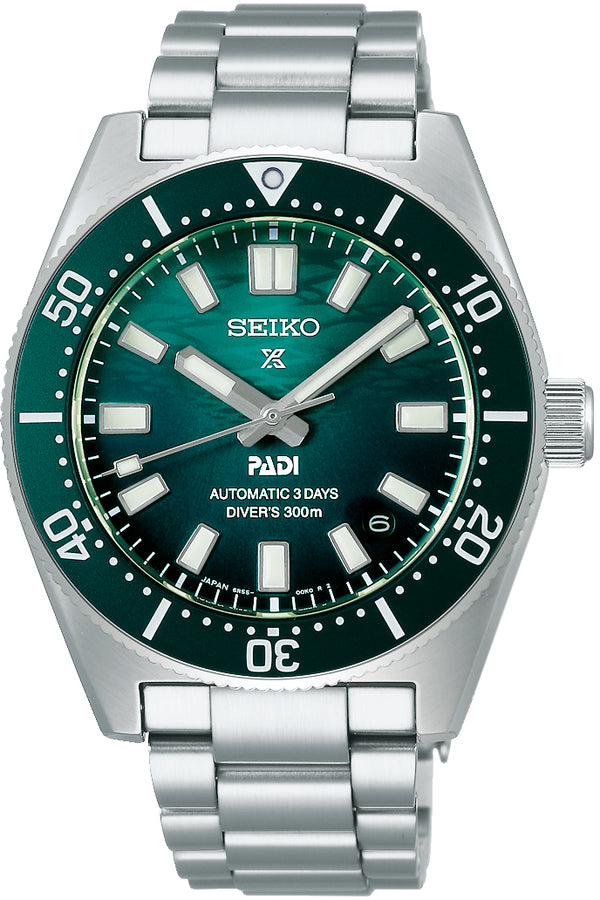 Seiko Prospex SPB501J1 1965 PADI Diver's Watch | Green Dial | Cal. 6R55 | 300m