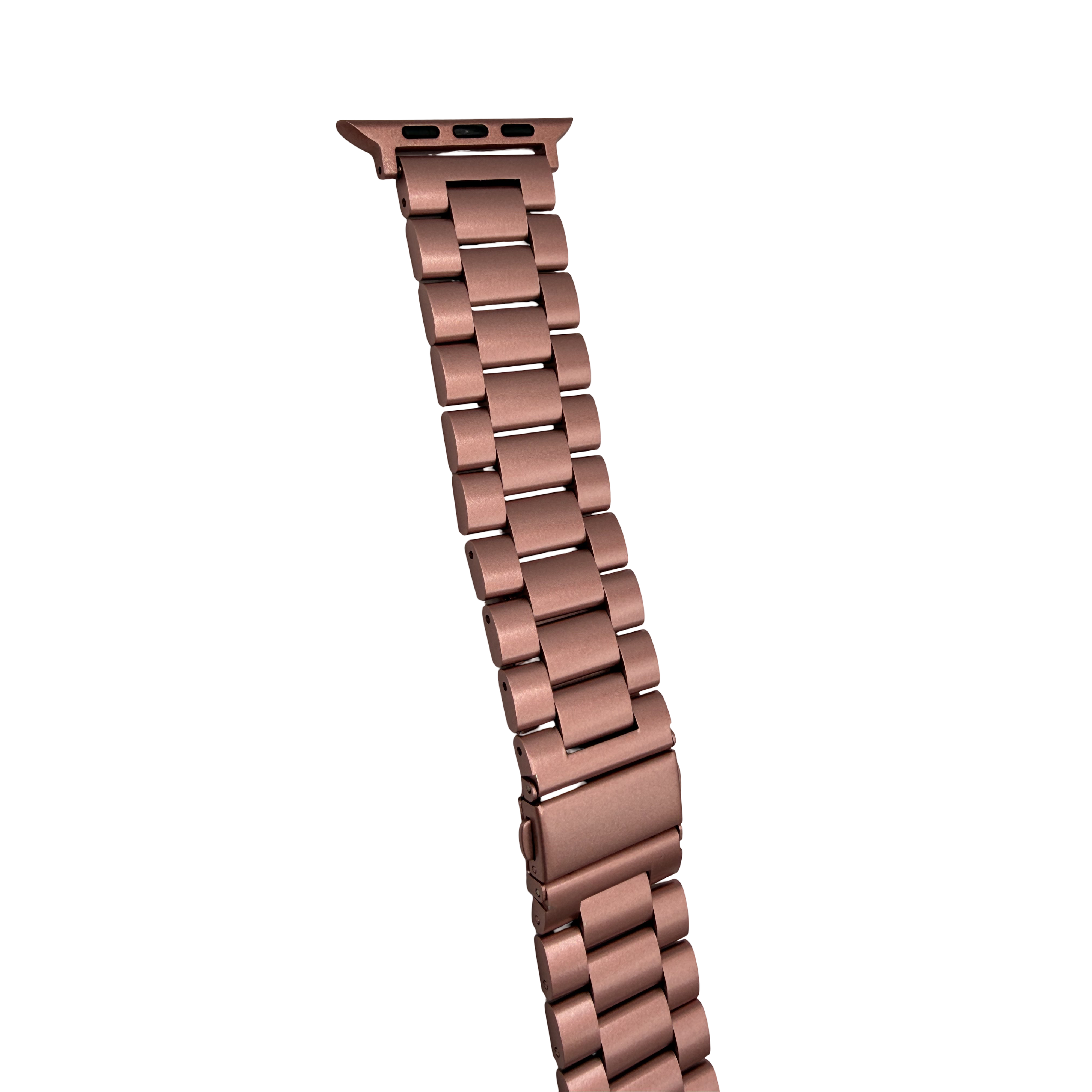 Apple Watch Band Pink Stainless Steel – Series 11, 10, 9, 8, SE & Ultra