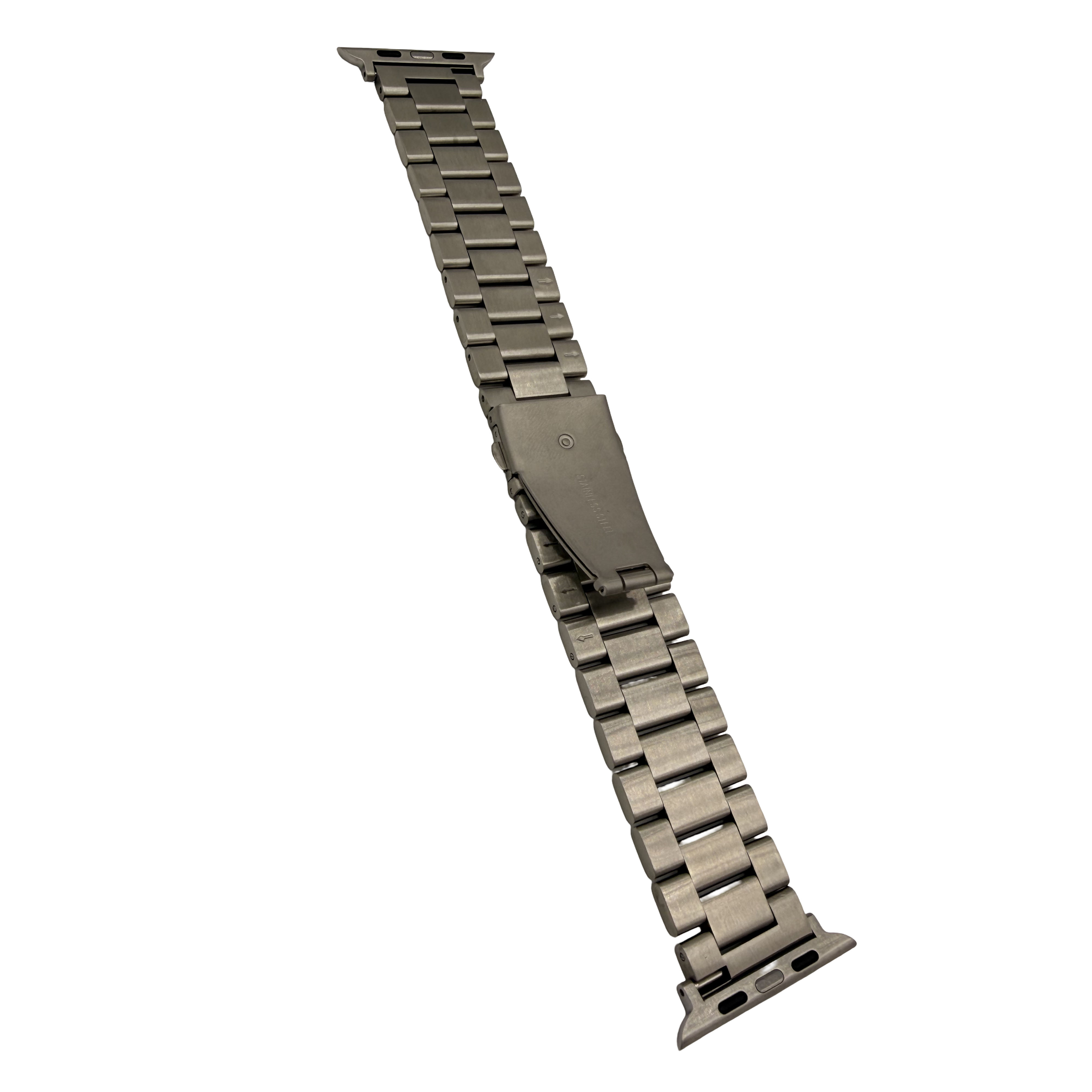 Apple Watch Band Silver Stainless Steel – Series 11, 10, 9, 8, SE & Ultra