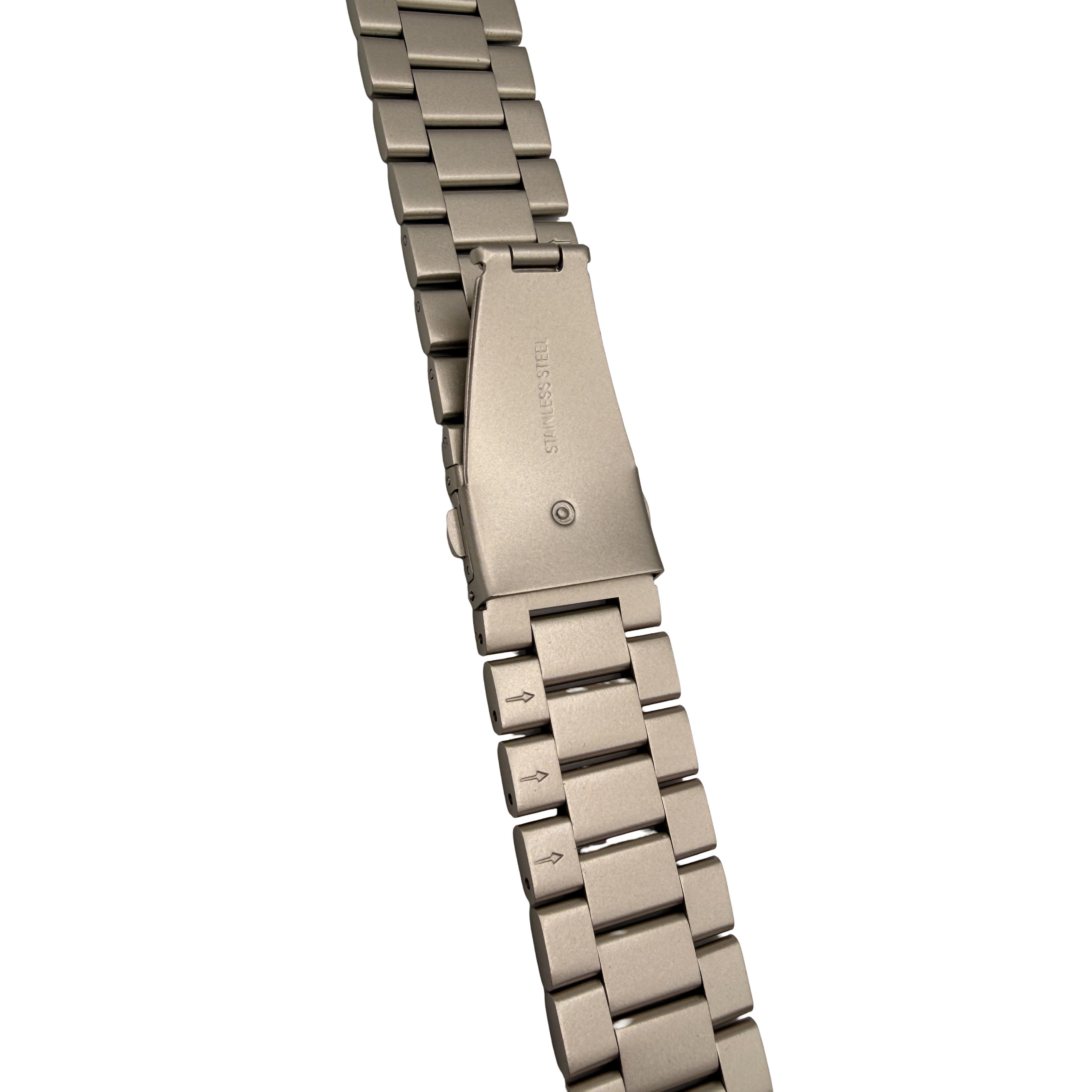 Apple Watch Band Starlight Stainless Steel – Series 11, 10, 9, 8, SE & Ultra