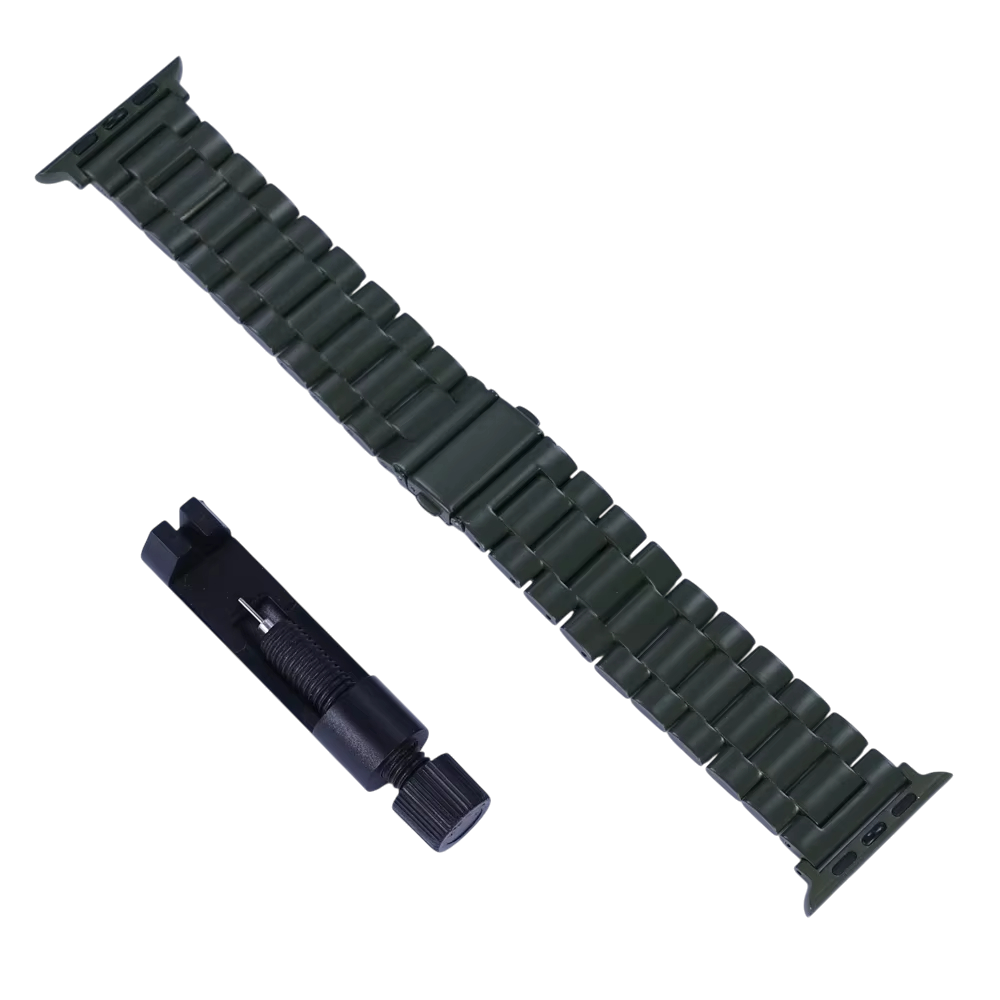 Apple Watch Band Stainless Steel – Series 11, 10, 9, 8, 7 SE, SE2 & Ultra